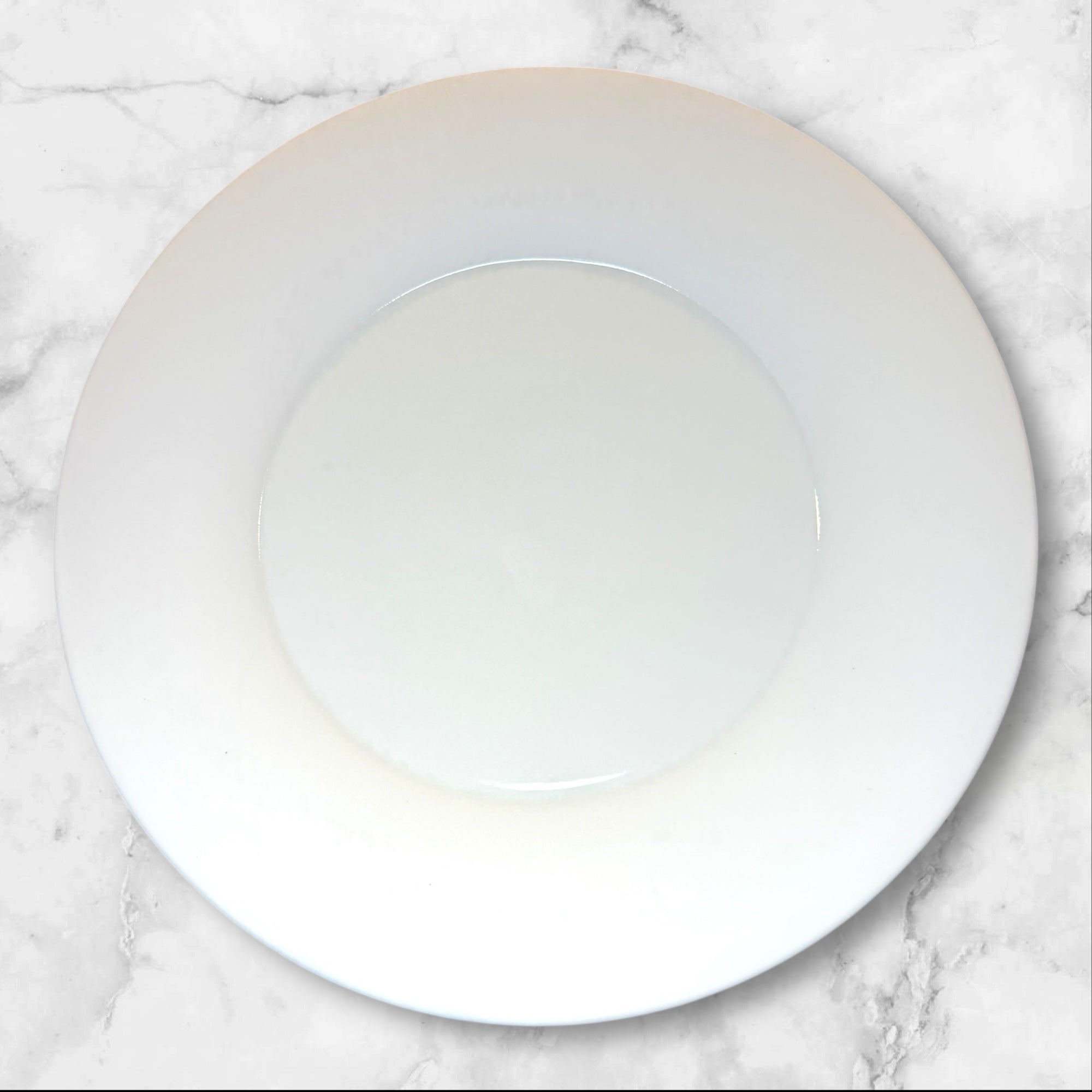 Hering Berlin Velvet White Dinner Plates | Set of 4 | Excellent Condition