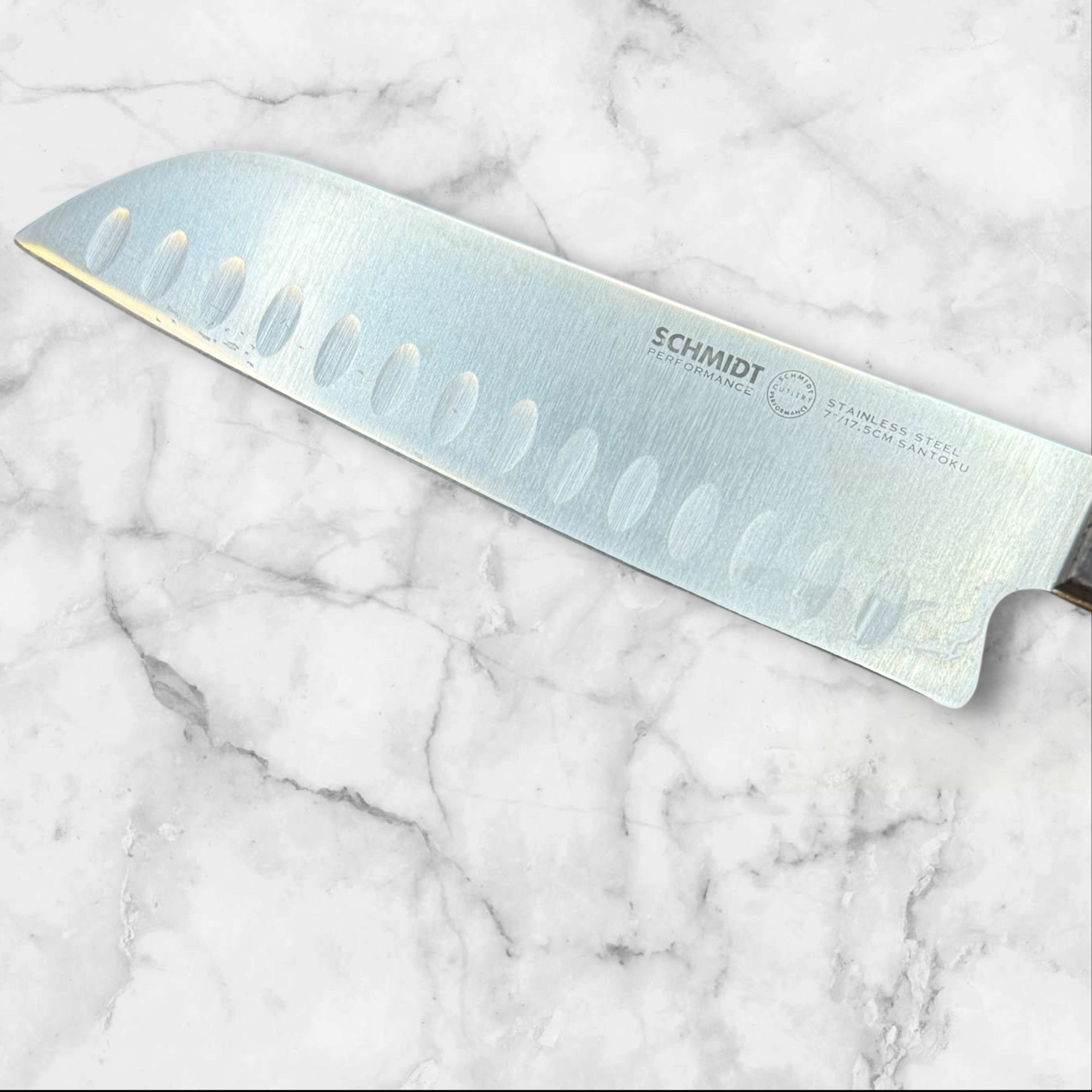 Schmidt Bros. Bonded Ash 7” Santoku Knife | Stainless Steel | Gently Used