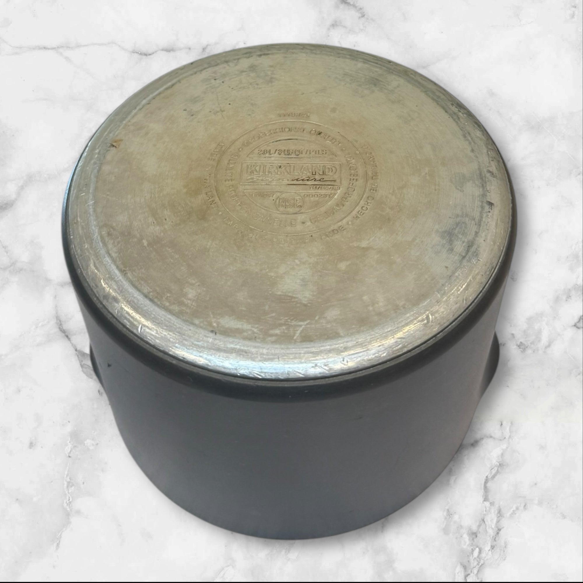 Kirkland Signature Hard Anodized Sauce Pan with Lid | 3 Qt | Good Condition