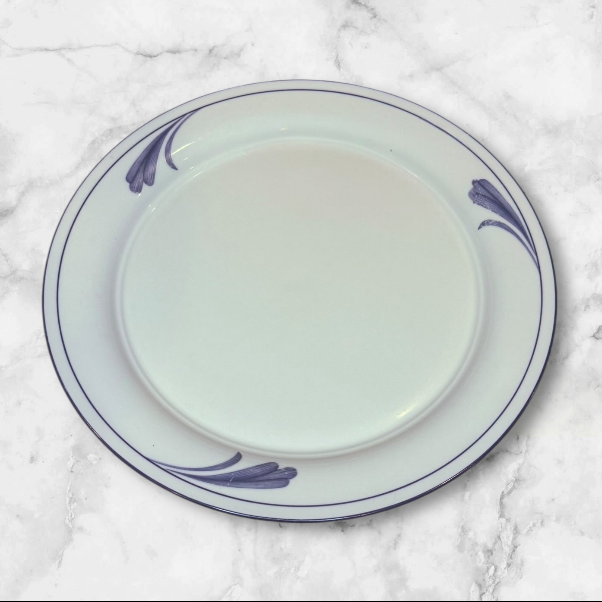 Lenox Blue Brushstrokes Dinner Plates | Set of 6 | Great Condition
