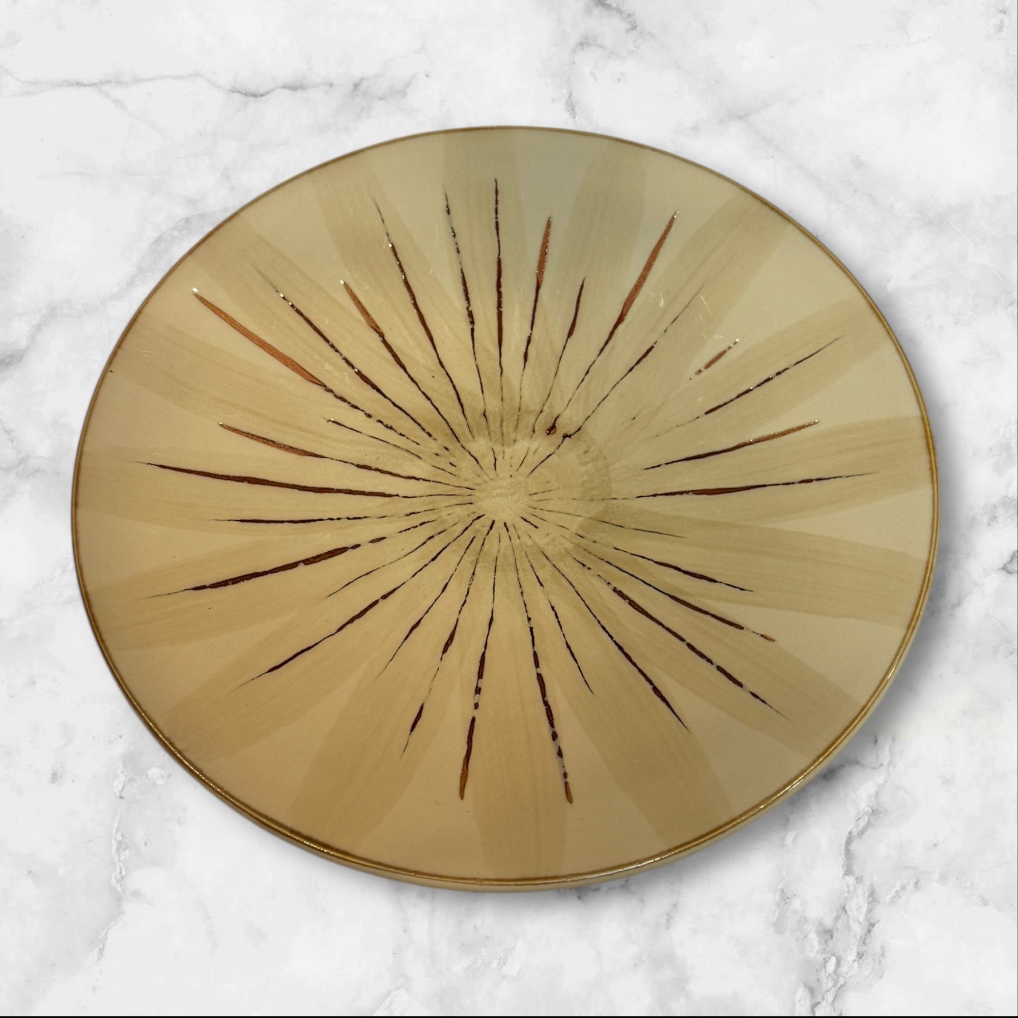 Pier 1 Sanctuary Salad Plates | Set of 4 | Reactive Glaze | Good Condition