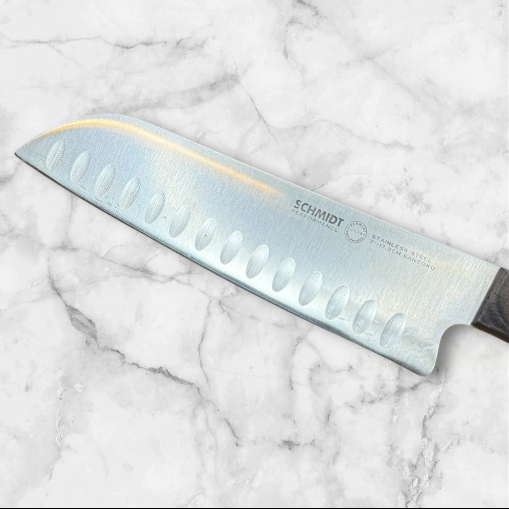 Schmidt Bros. Bonded Ash 7” Santoku Knife | Stainless Steel | Gently Used