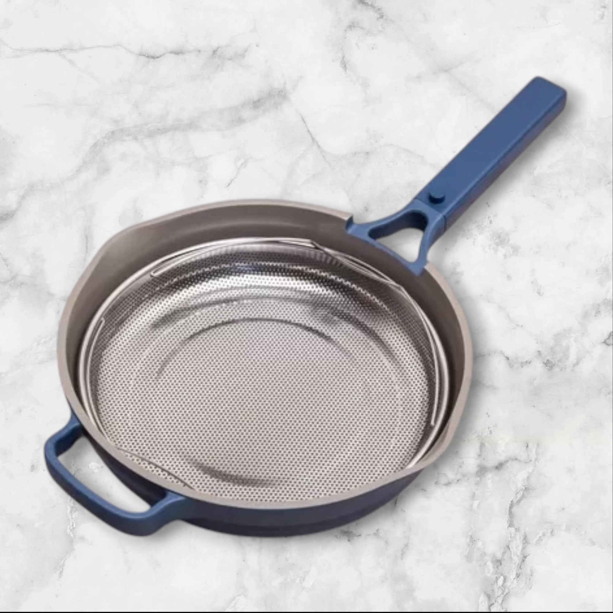 Our Place Always Pan 2.0 Blue Salt 10.5” Ceramic Nonstick Skillet | New in Box