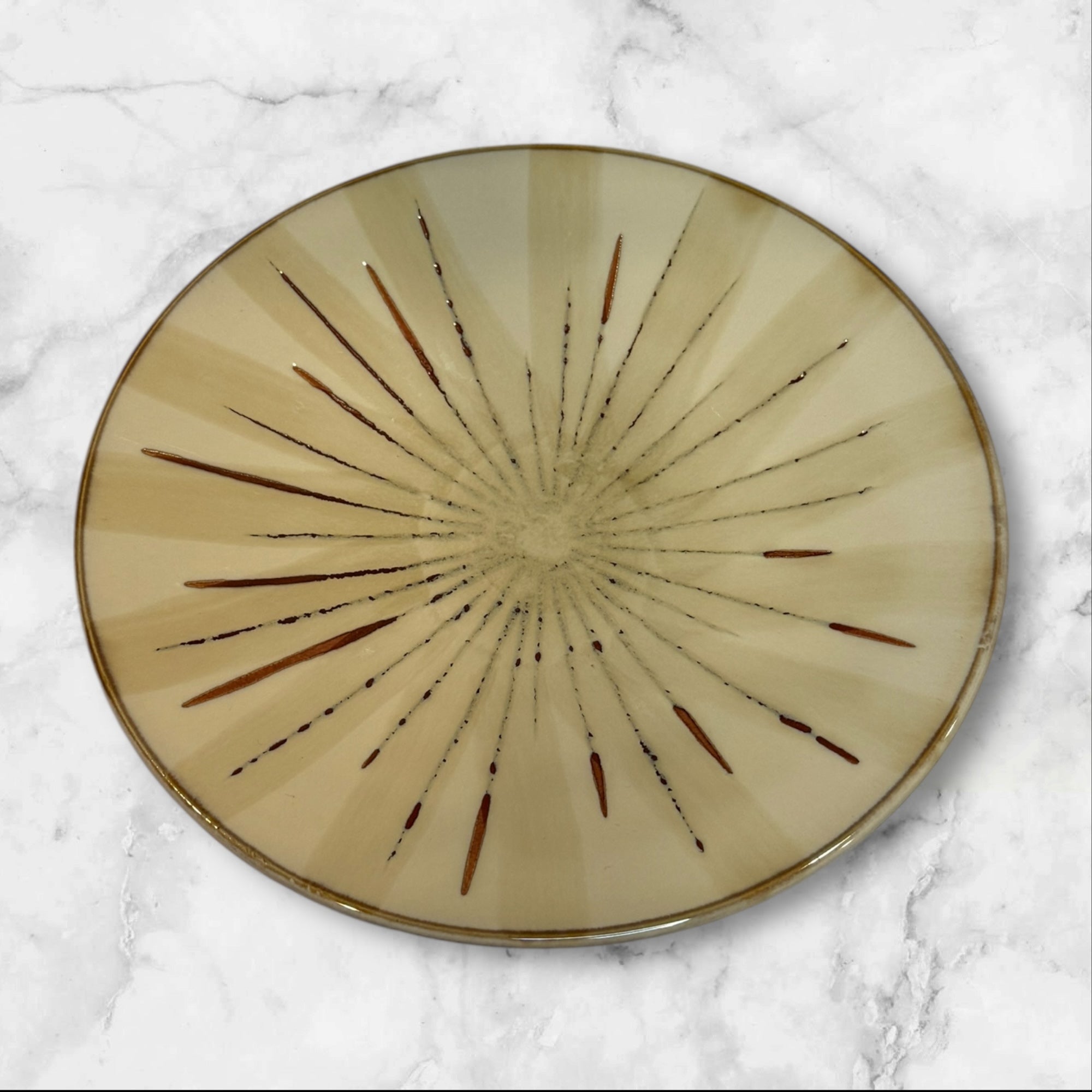 Pier 1 Sanctuary Salad Plates | Set of 4 | Reactive Glaze | Good Condition