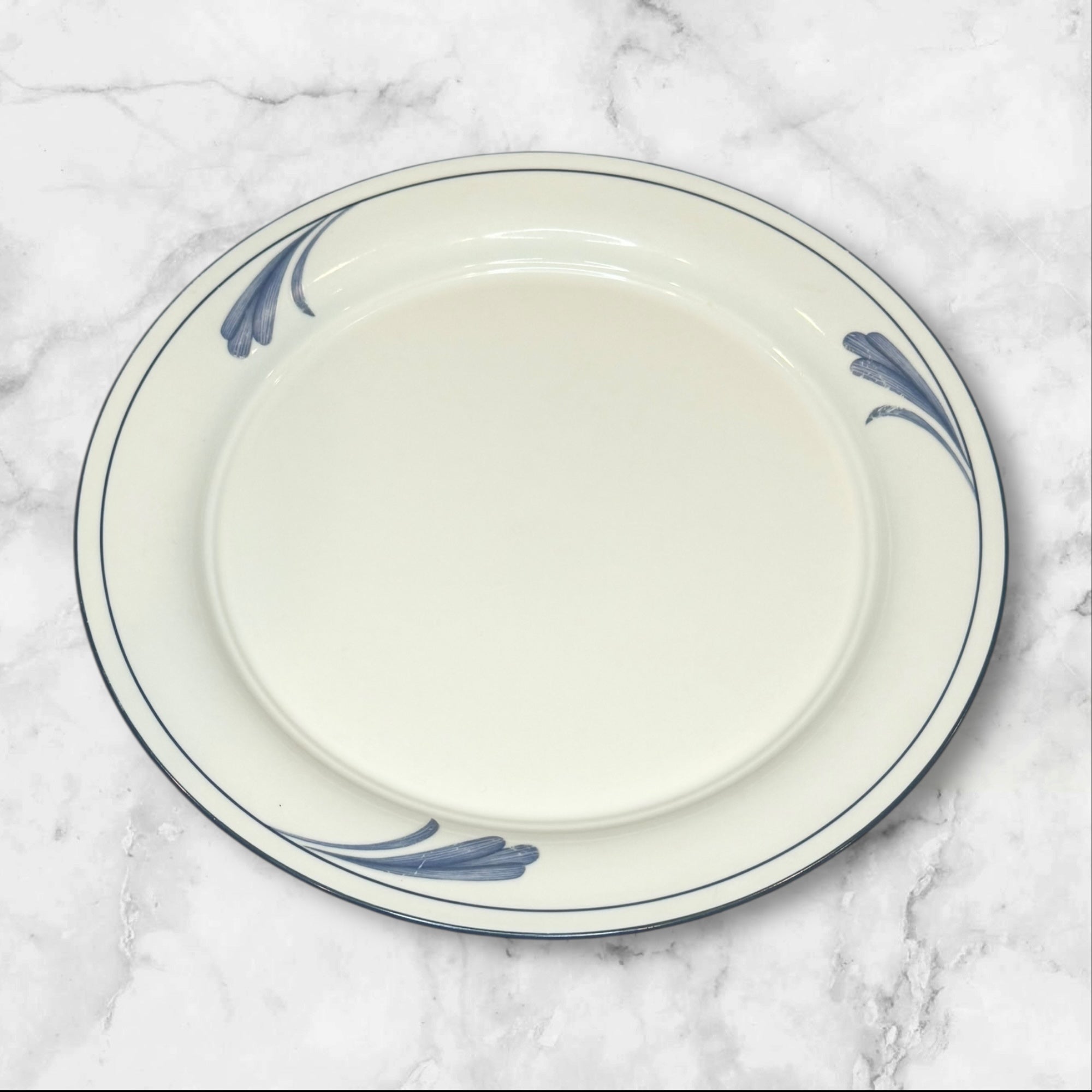 Lenox Blue Brushstrokes Salad Plates | Set of 6 | Great Condition