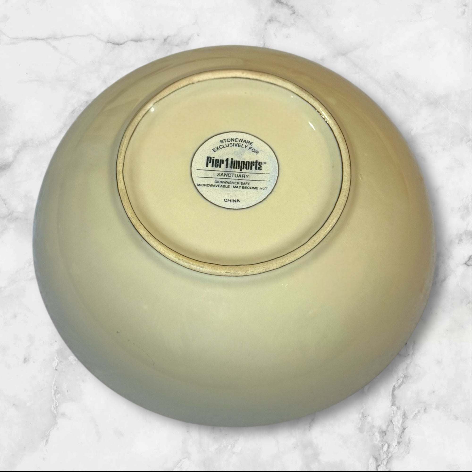 Pier 1 Sanctuary Soup Pasta Bowls | Set of 4 | Reactive Glaze | Excellent Used