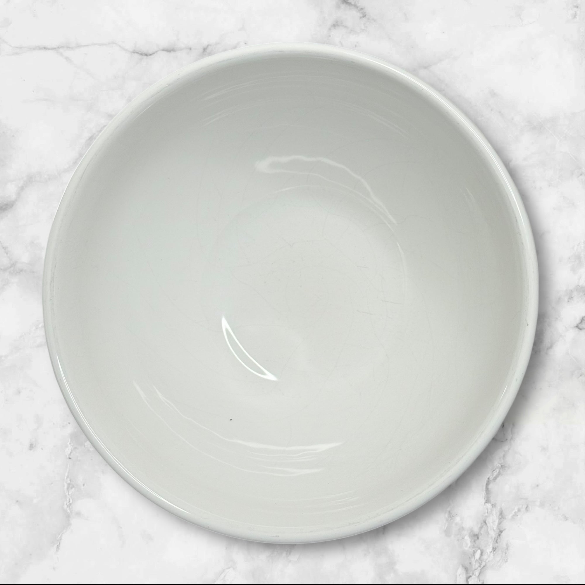 Matceramica M2A20 White Embossed Bowls | Set of 4 | Good Condition