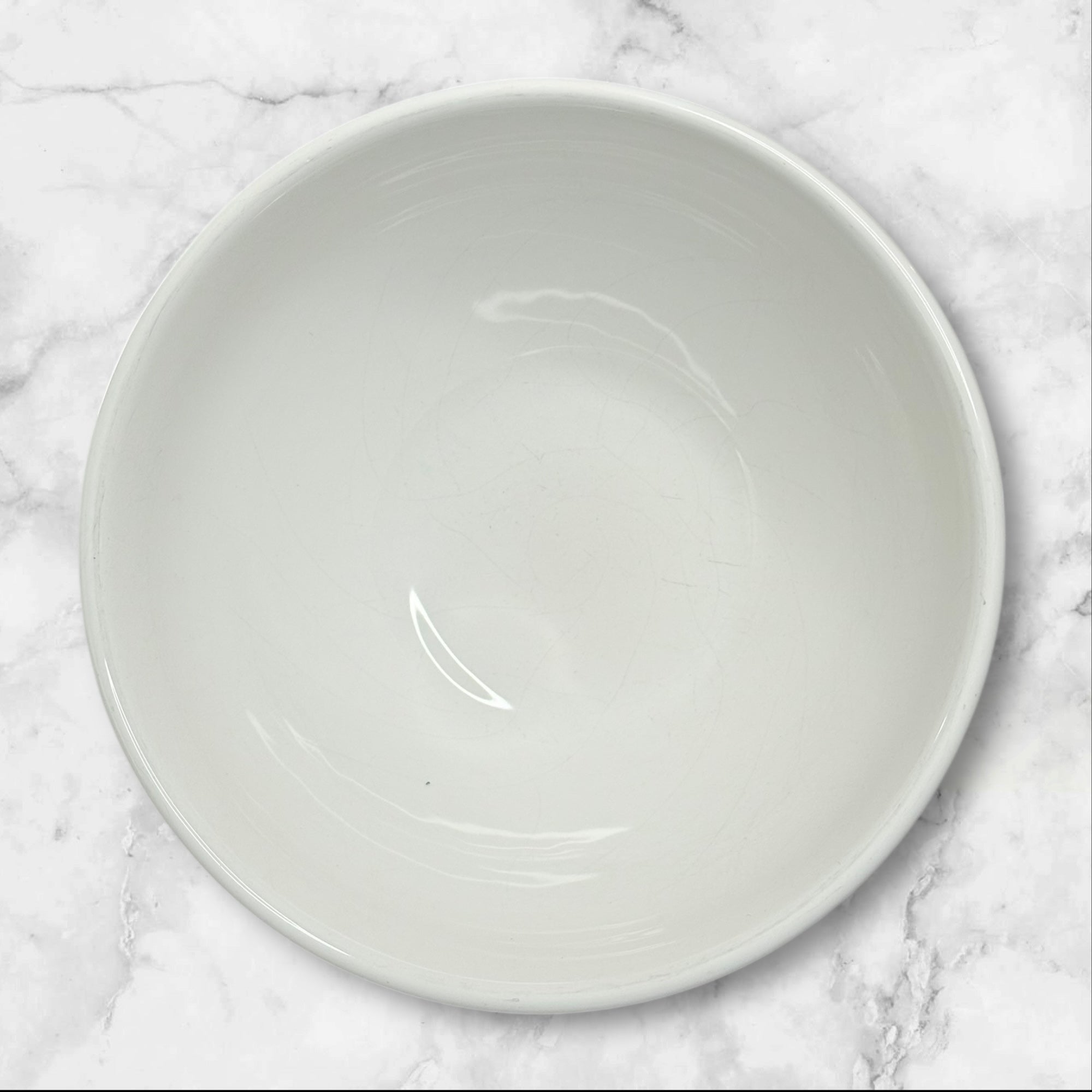 Matceramica M2A20 White Embossed Bowls | Set of 4 | Good Condition
