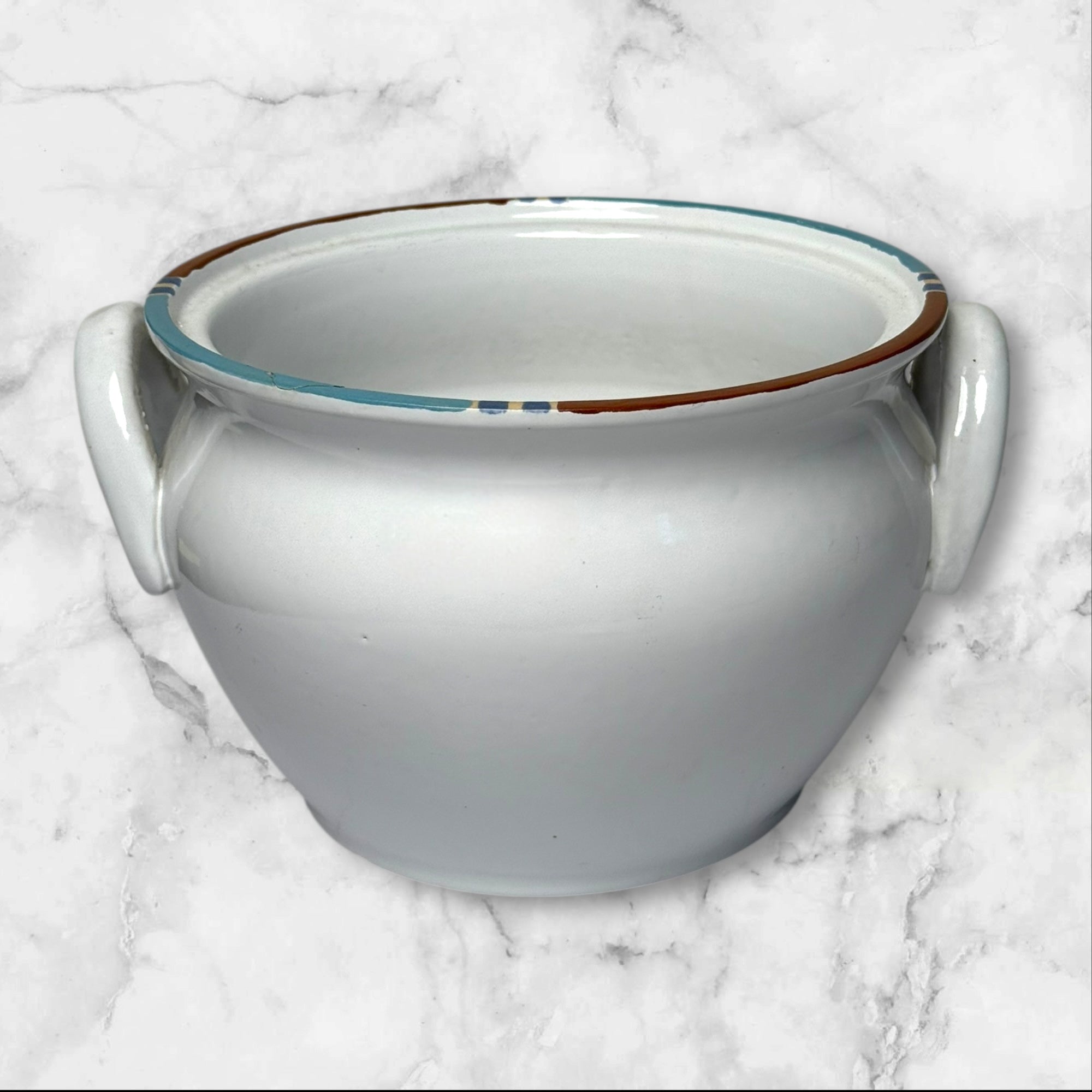 Dansk Mesa White Sand Tureen with Lid | 8 3/8” | Excellent Condition