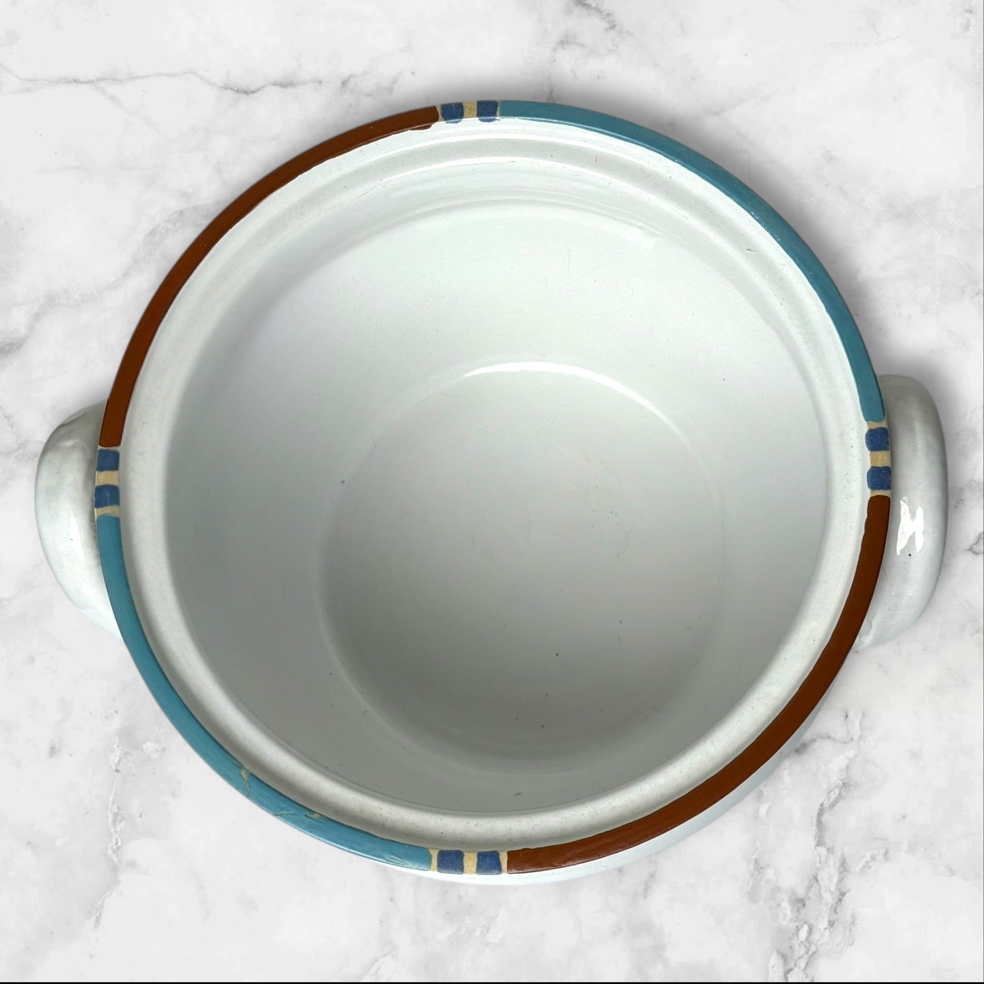 Dansk Mesa White Sand Tureen with Lid | 8 3/8” | Excellent Condition