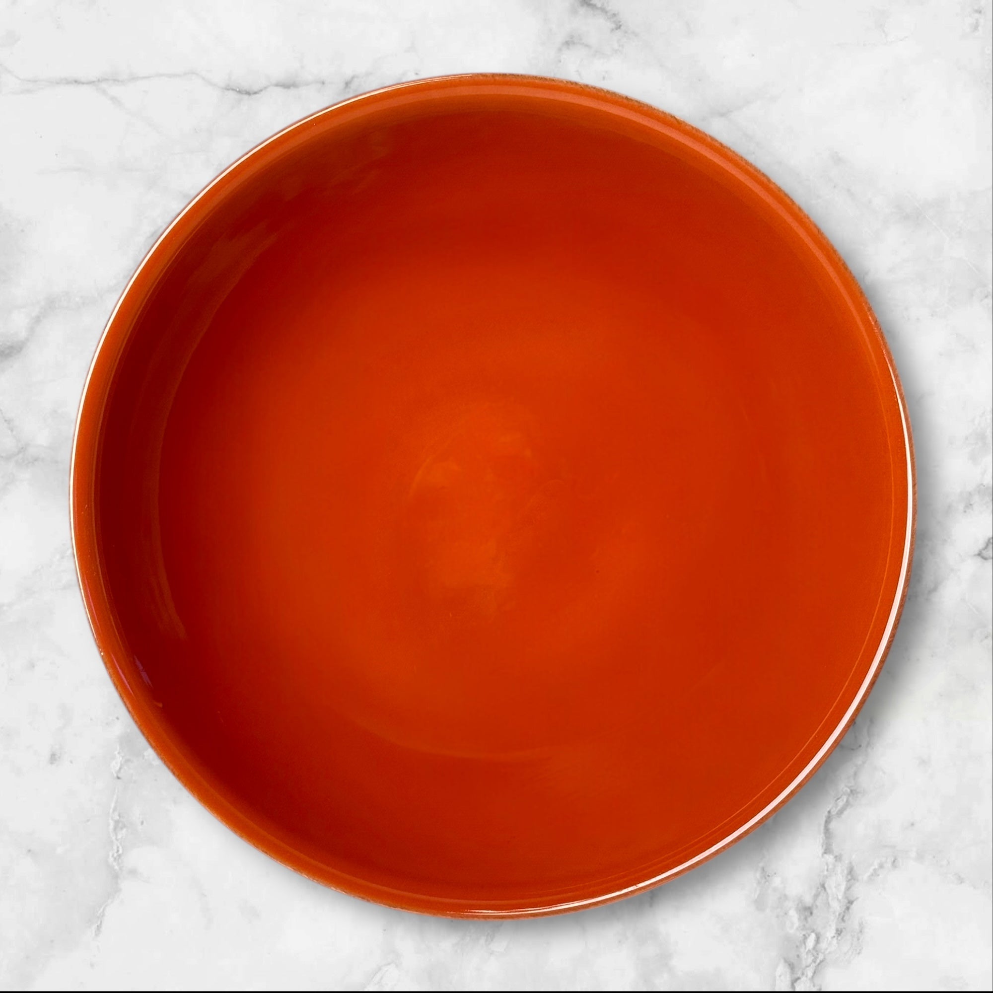 Pottery Barn Cambria Persimmon Footed Serving Bowl | 12.5” | Excellent Condition