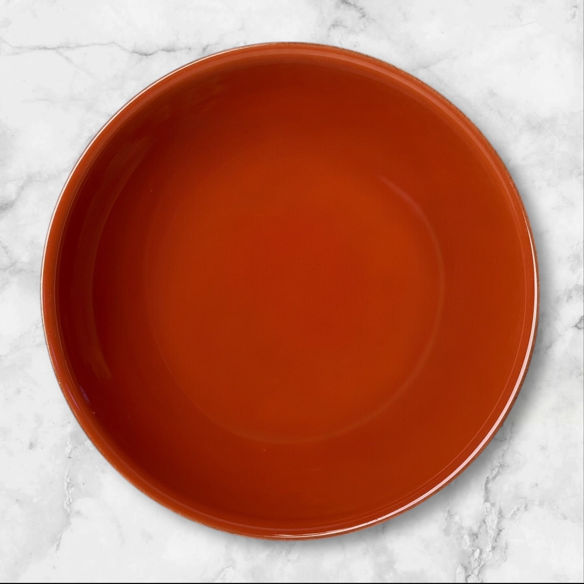 Pottery Barn Cambria Persimmon Footed Serving Bowl | 12.5” | Excellent Condition