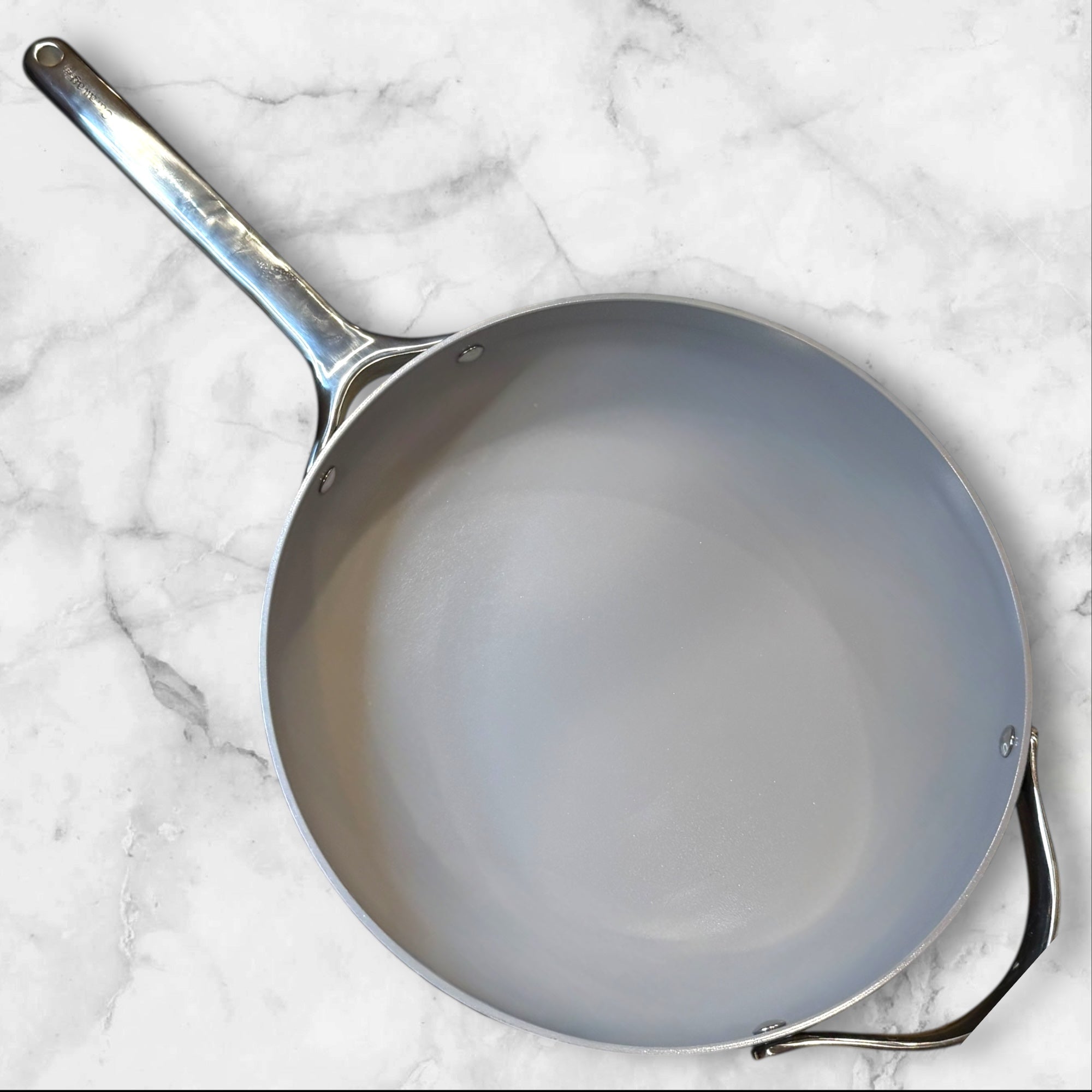 Caraway Navy 12” Sauté Pan with Lid | 4.5 Qt | Near Perfect Condition