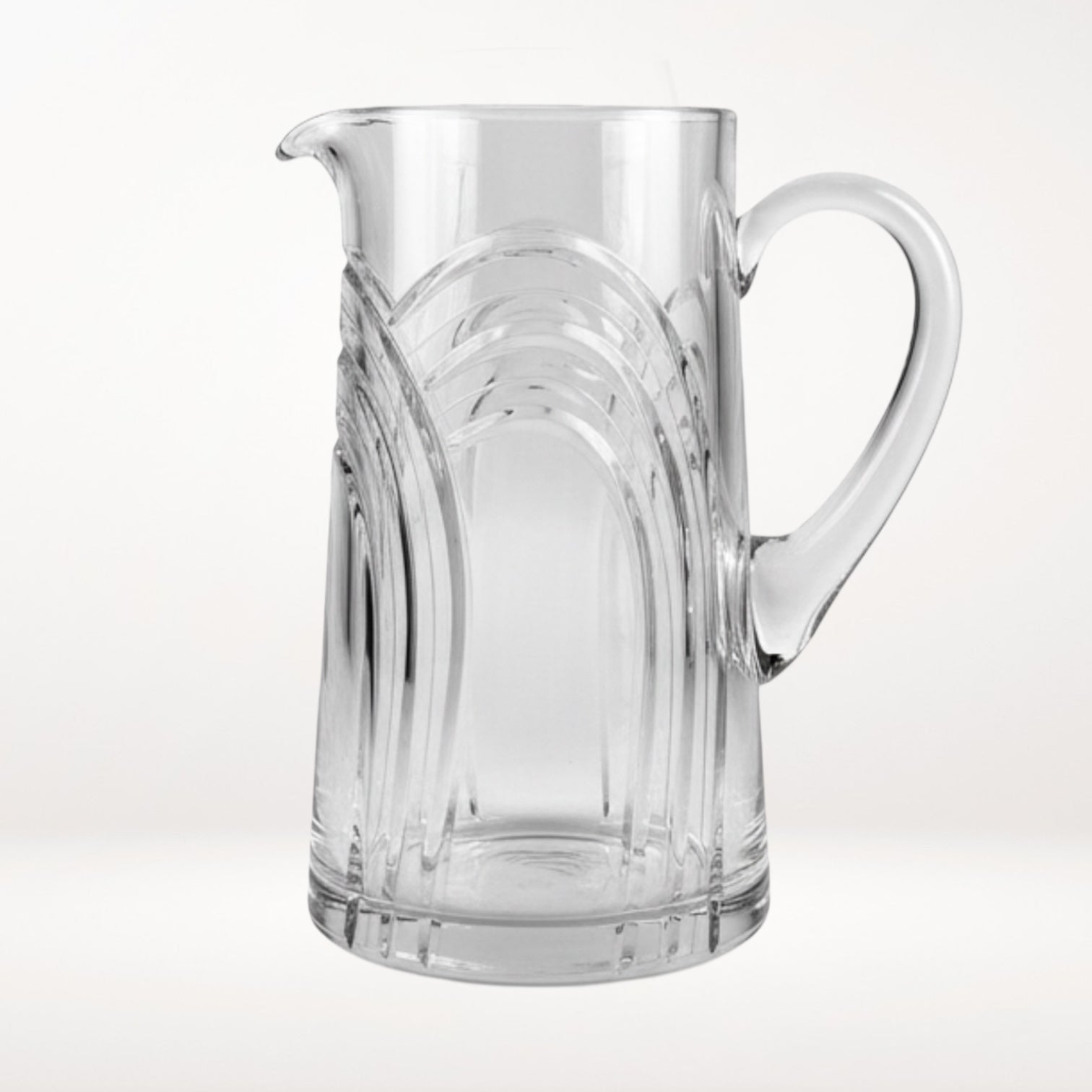 Rogaska Maestro Pitcher & Marin DOF Glass | 2-Piece Crystal Set | Excellent