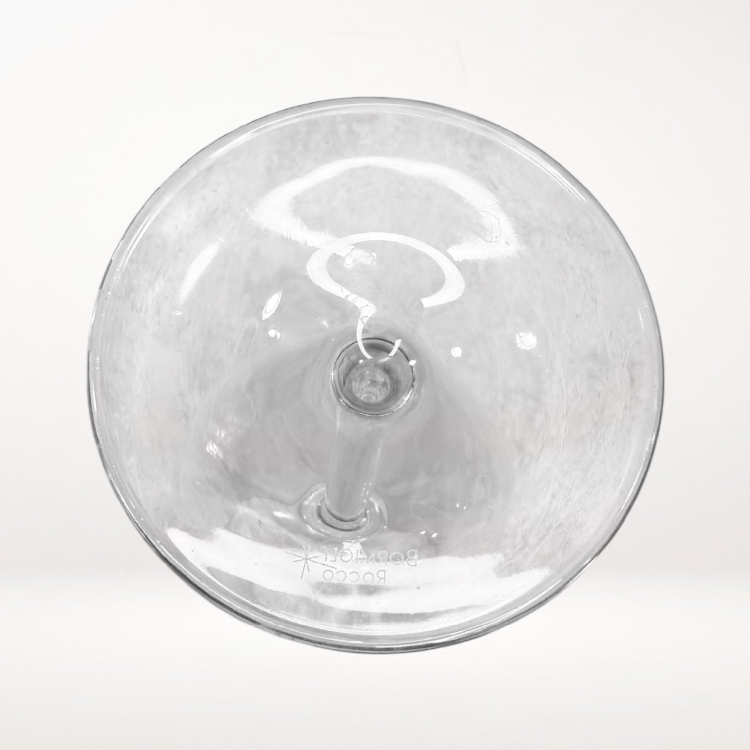 Bormioli Rocco Crystal Wine Glasses | Set of 4 | Clear Stemware | Excellent