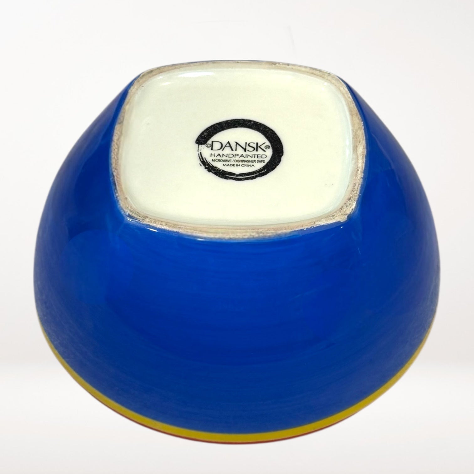 Dansk Caribe Bahama Blue Soup/Cereal Bowls | Set of 3 | Great Condition