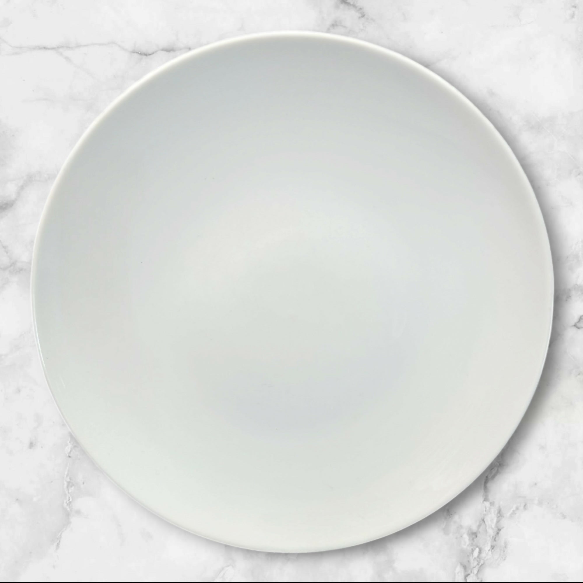 Pottery Barn Great White Coupe Salad Plates | Set of 6 | Good Condition