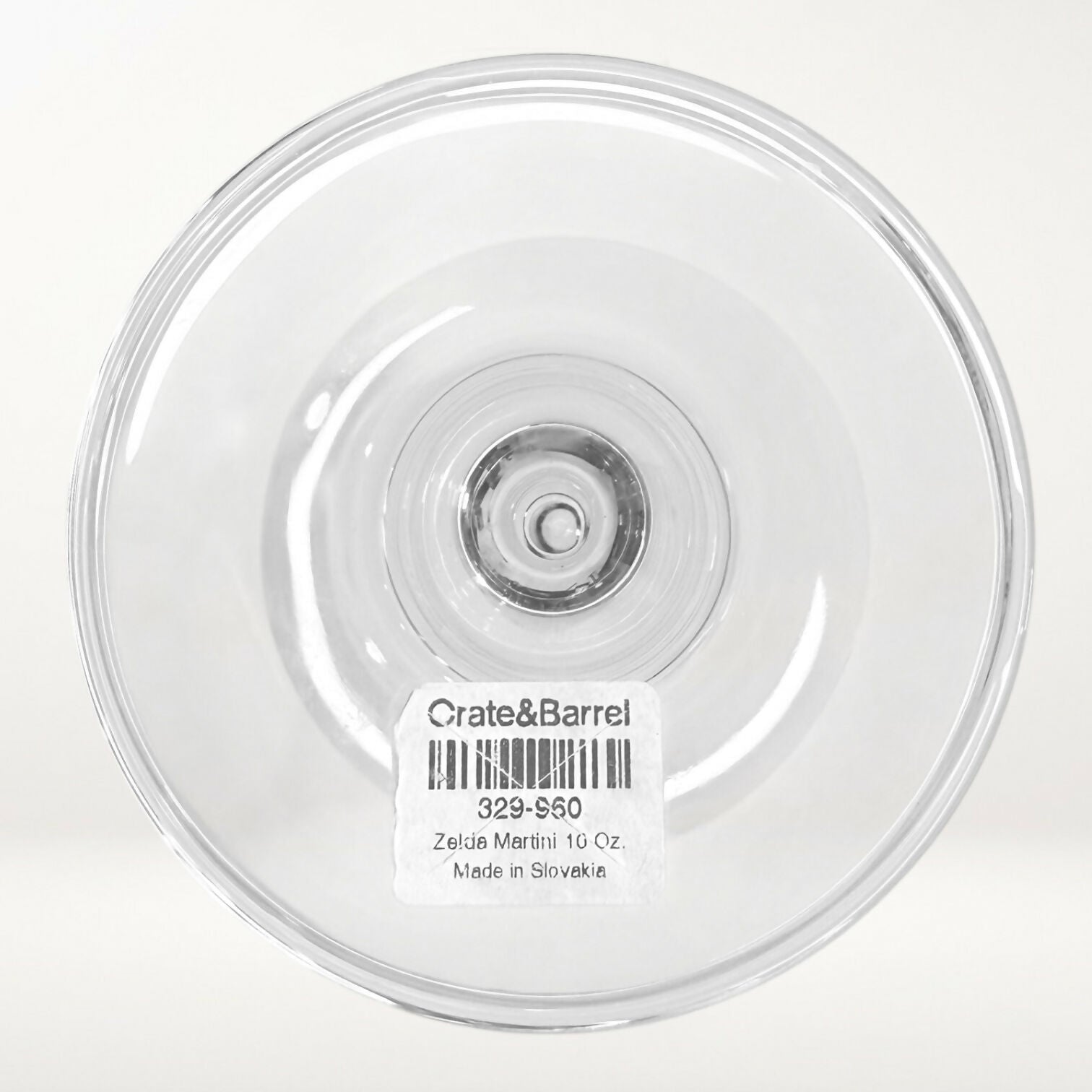 Crate & Barrel Zelia Martini Glasses | Set of 4 | Excellent Condition