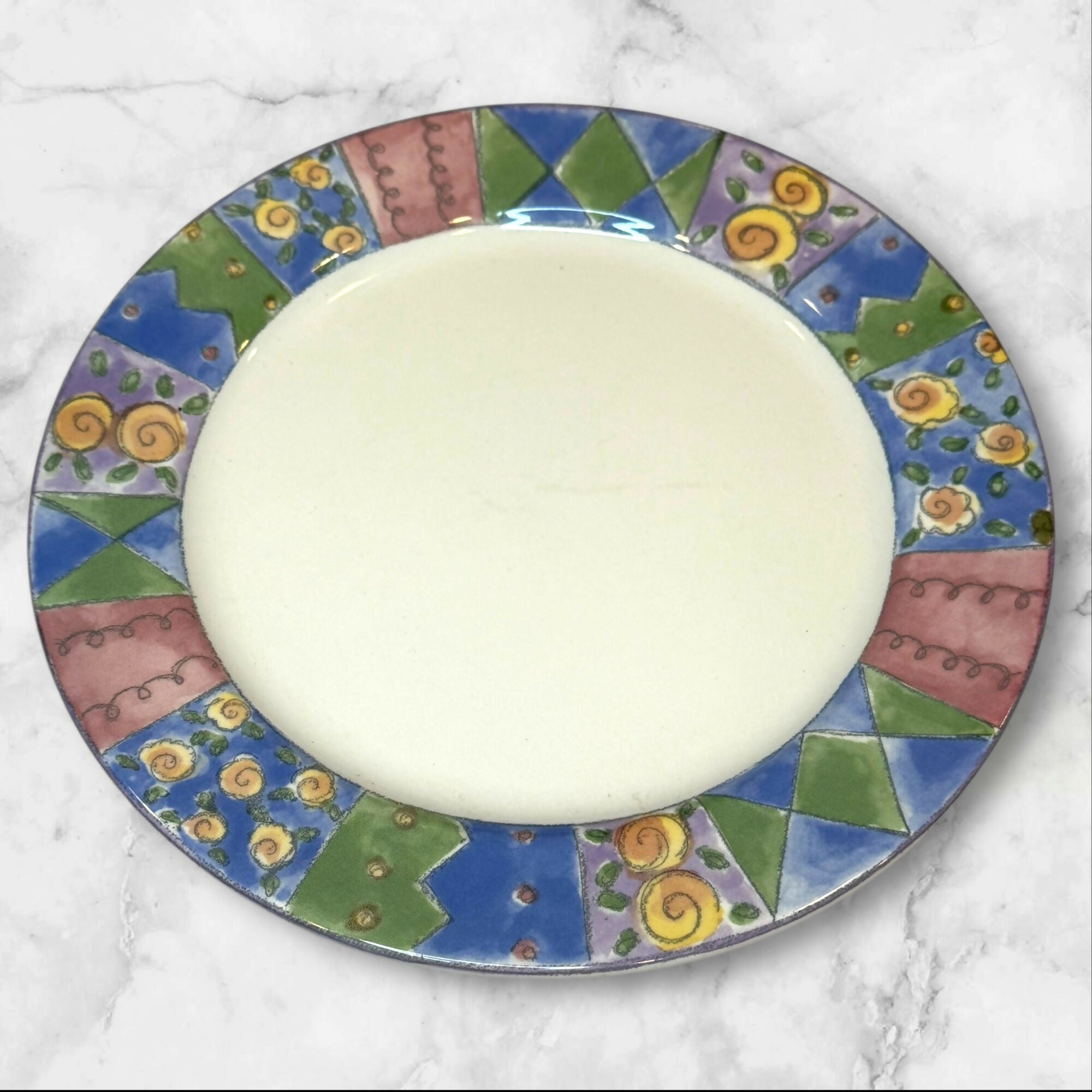 The Sweet Shoppe by Sango Dinner Plates | Set of 4 | 11” Multicolor | Great Condition