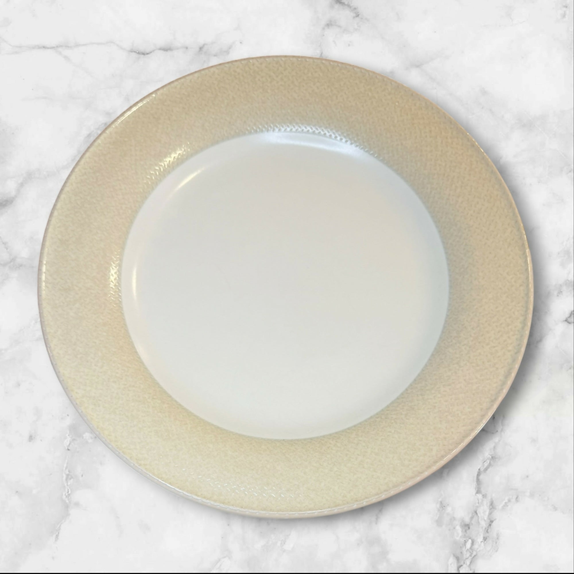 Noritake Safari Cream Dinner Plates | Set of 5 | Excellent Condition