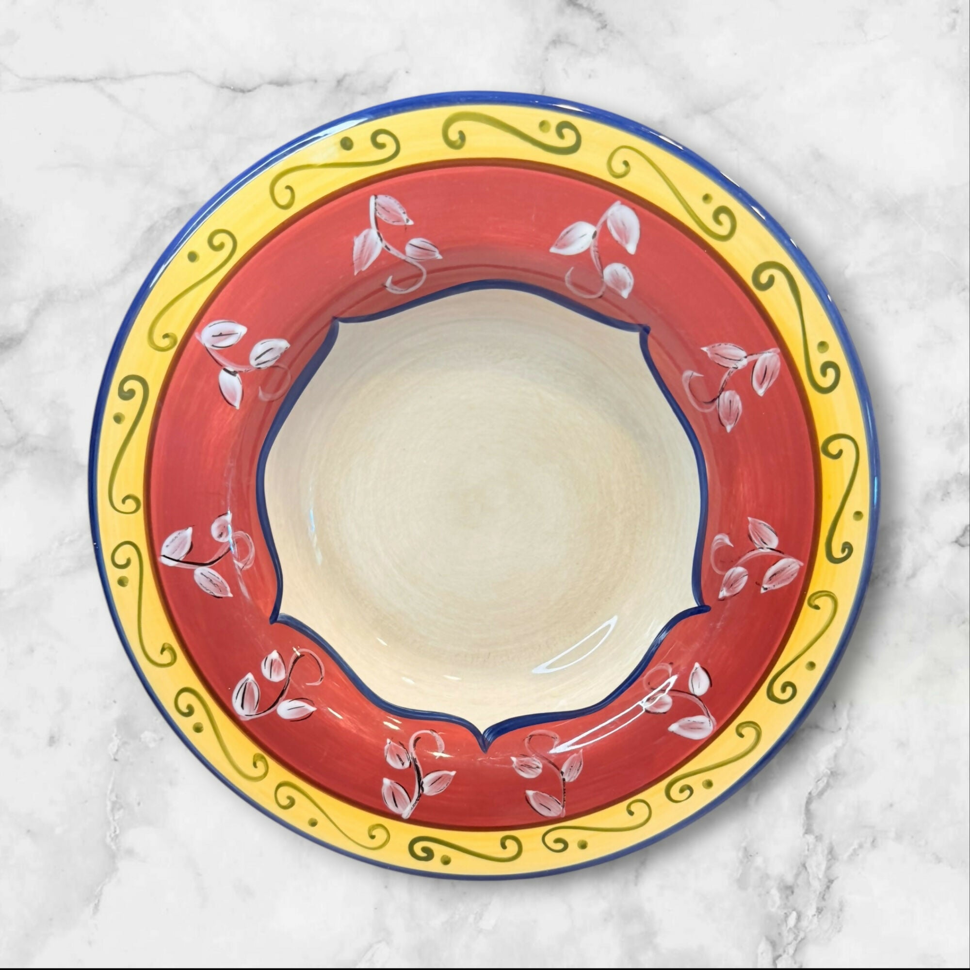 Pier 1 Vallarta Soup Pasta Bowls | Set of 3 | Excellent Condition