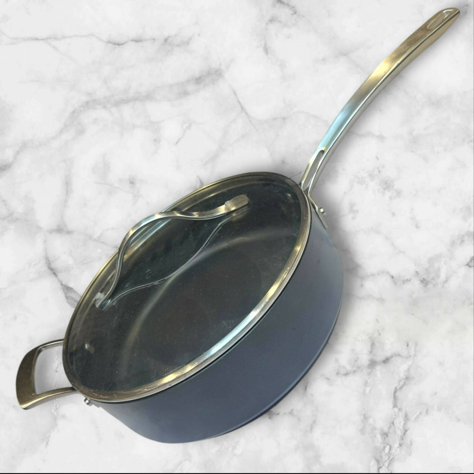 Kirkland Signature Hard-Anodized Saute Pan w/ Lid | 5 Qt | Great Condition