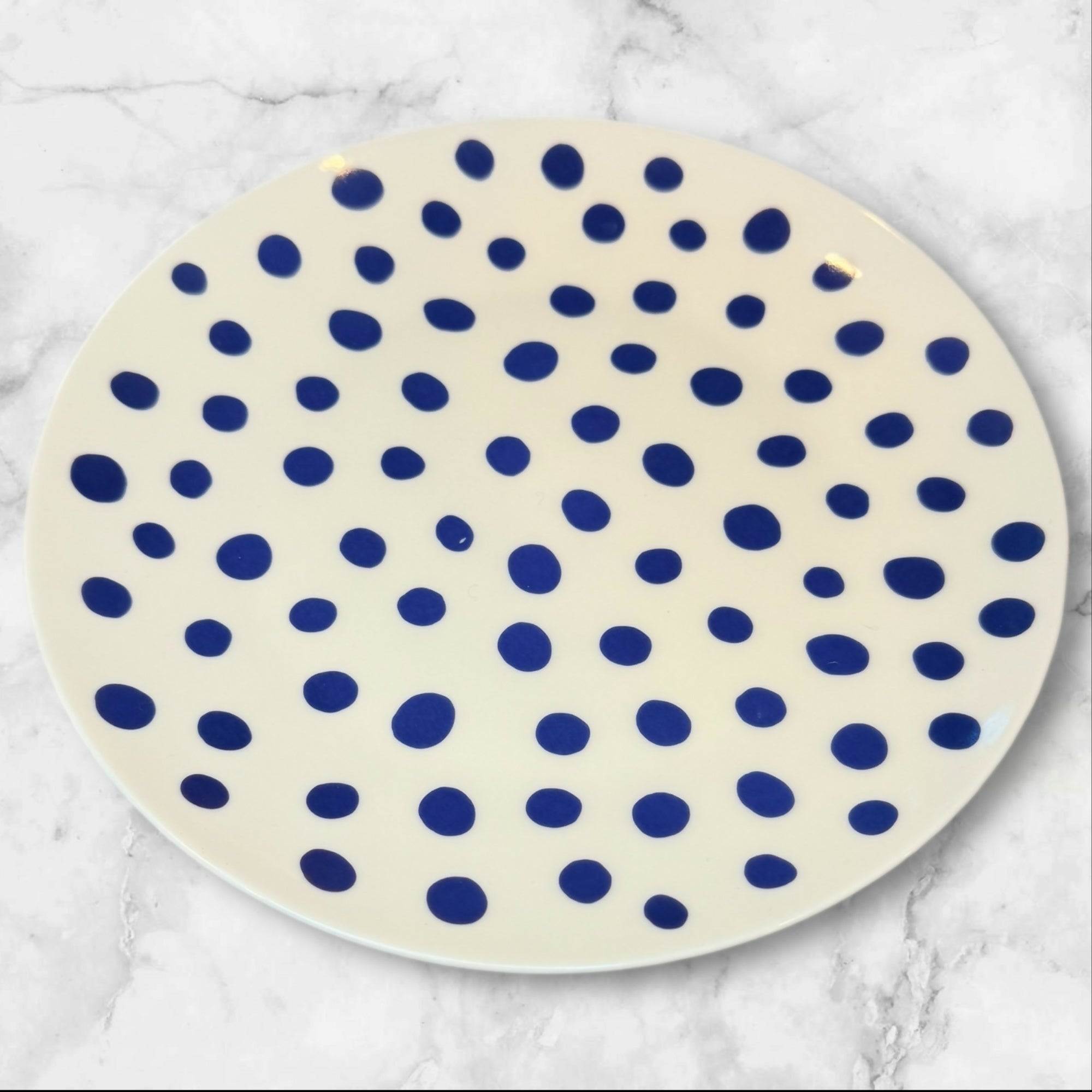GAP Home Blue & White Assorted Pattern Salad Plates | Set of 4 | Excellent Condition