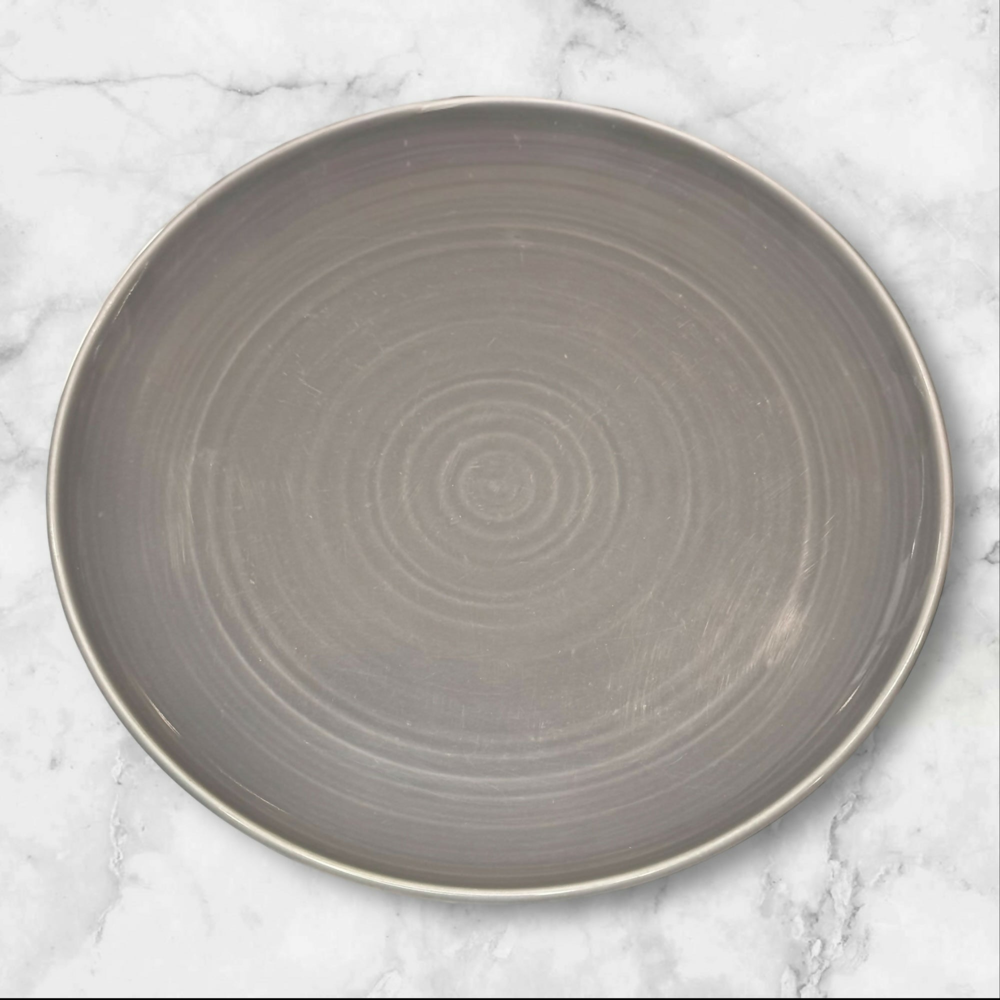 Pottery Barn Joshua Gray Dinner Plates Set of 6 | Gently Used