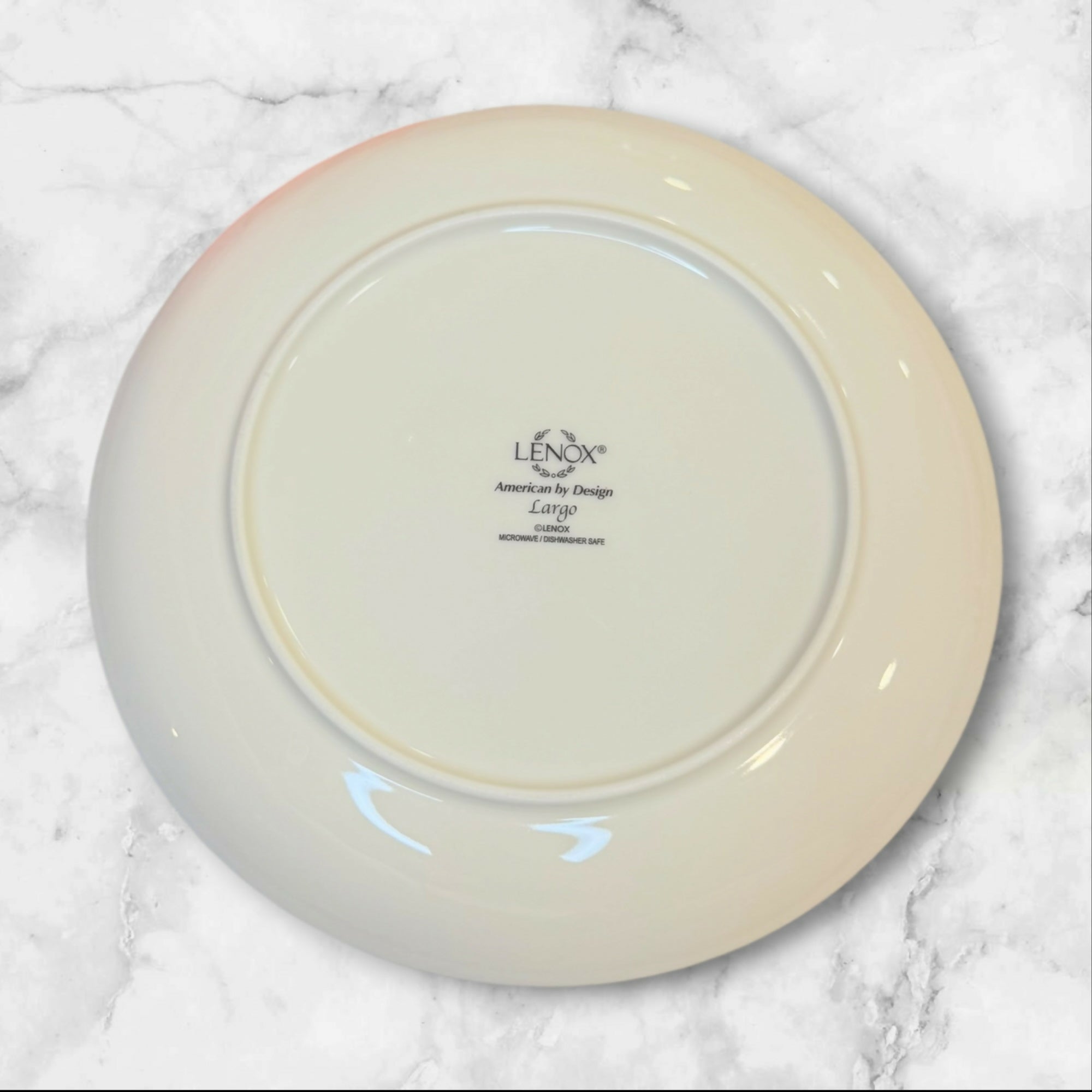 Lenox Largo White Accent Salad Plates | Set of 6 | Great Condition