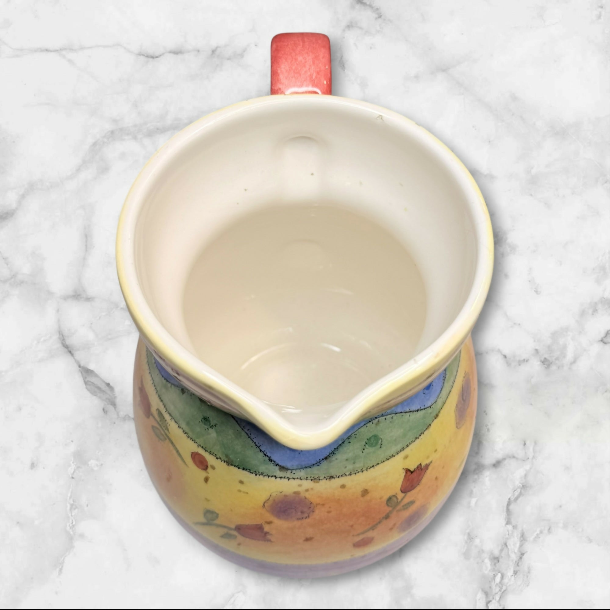 Sango Sweet Shoppe 48oz Floral Pitcher | Hand Painted | Great Condition