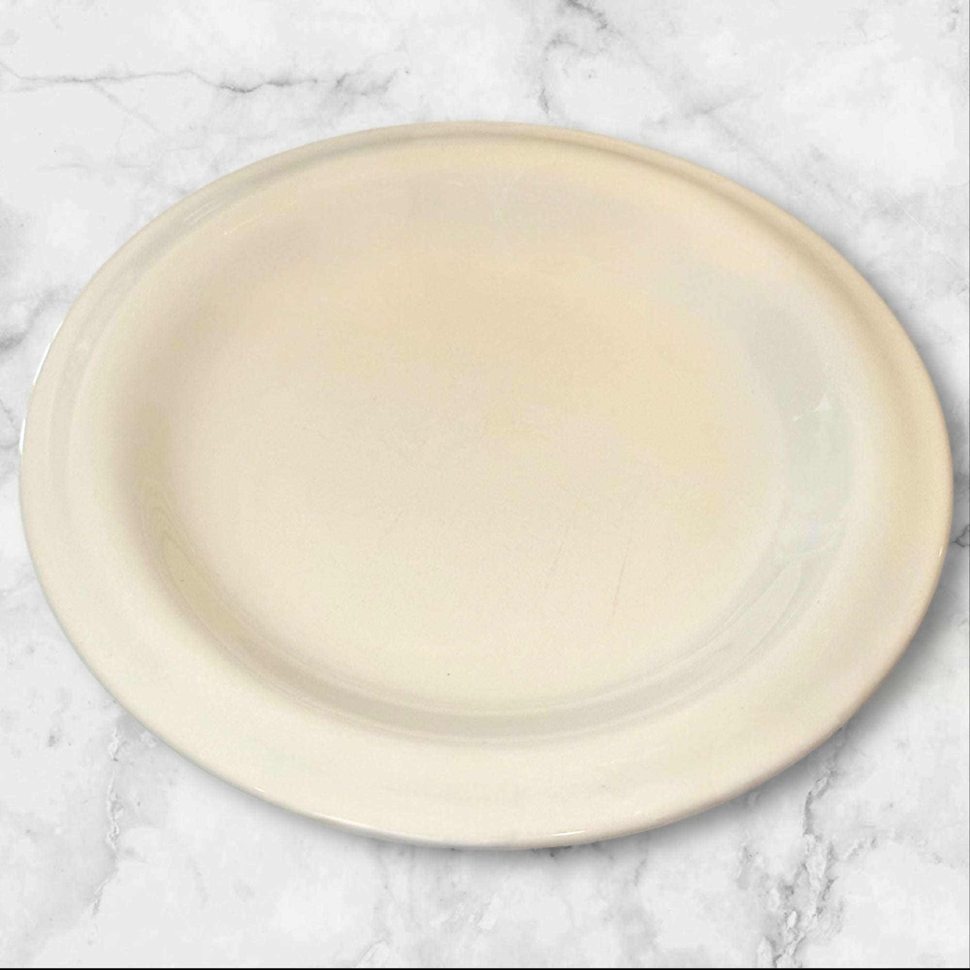 Crate & Barrel Gallery Parchment Salad Plates | Set of 8 | Great Condition