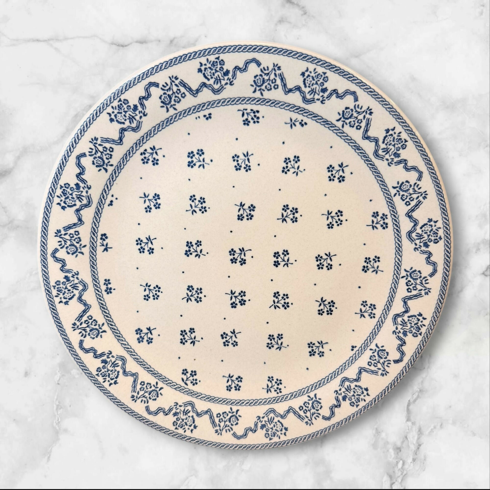 Johnson Brothers Petite Fleur Dinner Plates | Set of 4 | Great Condition