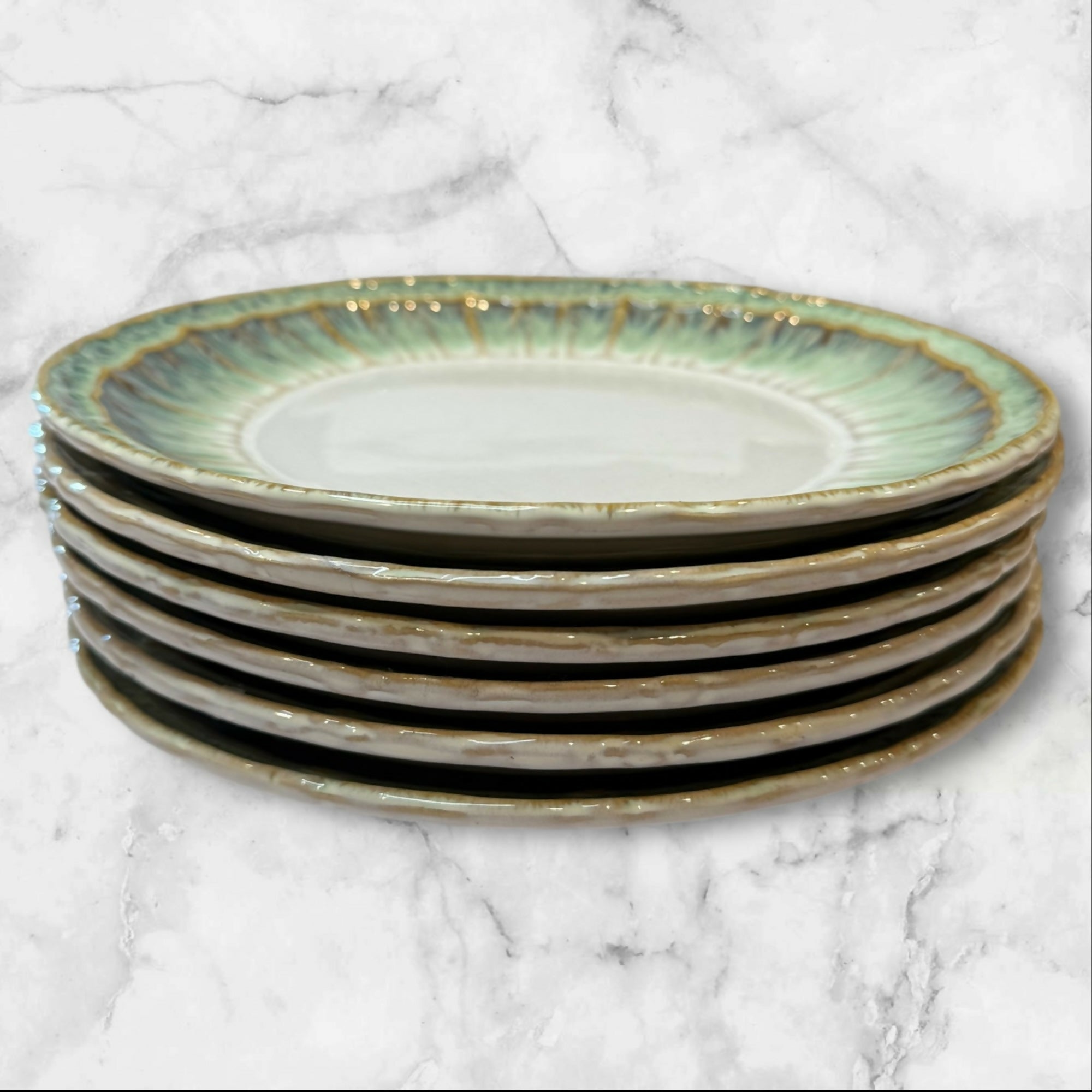Pier 1 Seaside Salad Plates Blue | Set of 6 | Great Condition
