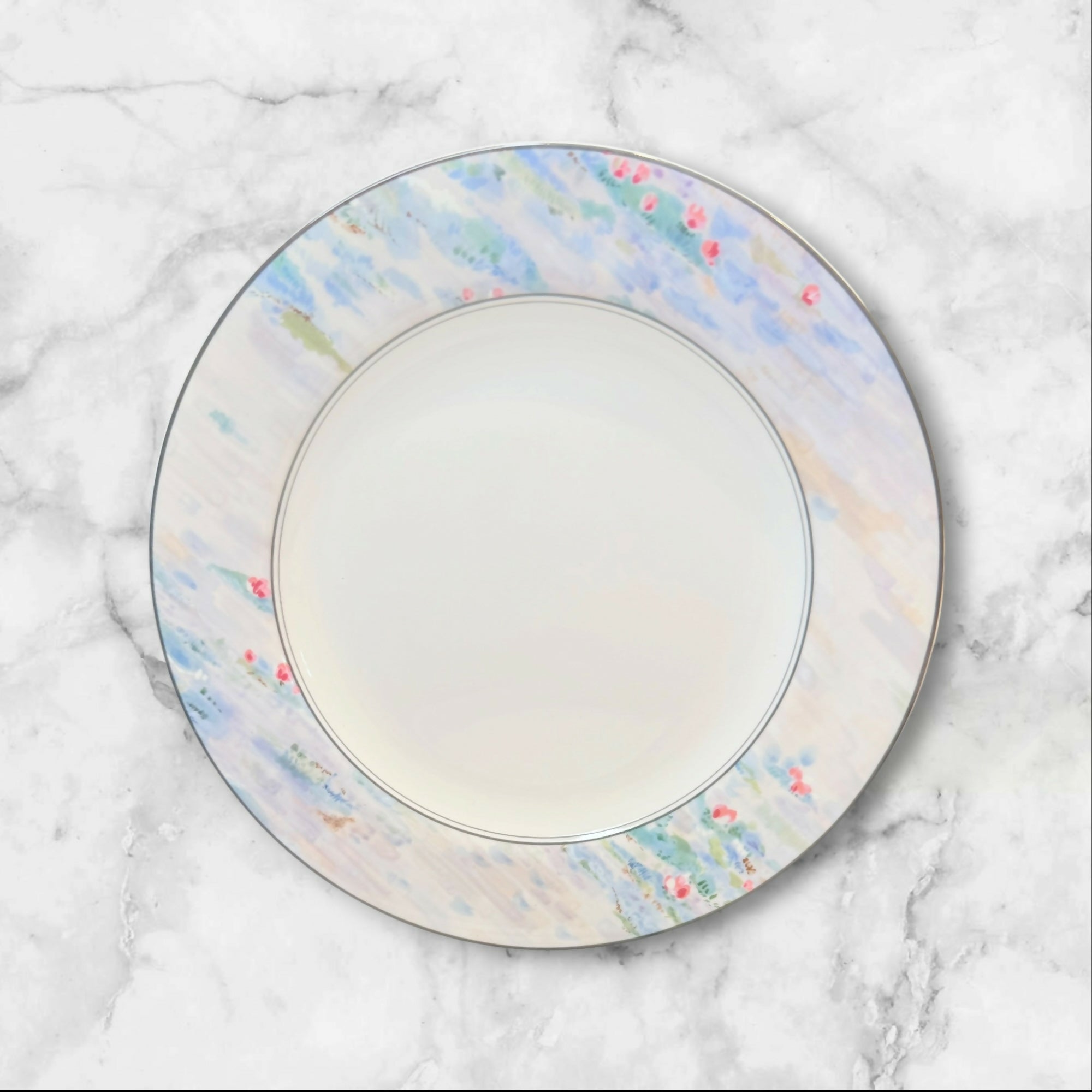 Mikasa Monet Salad Plates Set of 5 Japan Excellent Condition