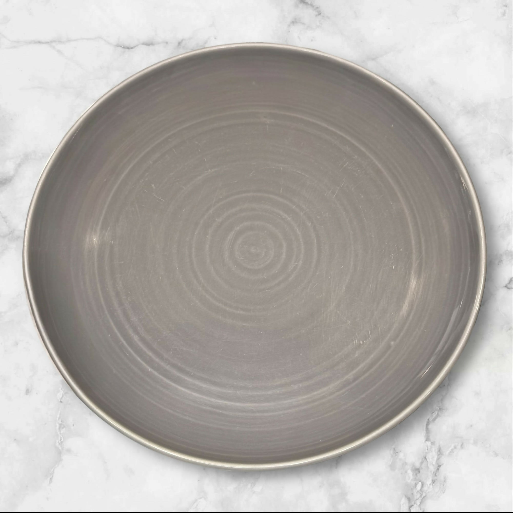 Pottery Barn Joshua Gray Dinner Plates Set of 6 | Gently Used
