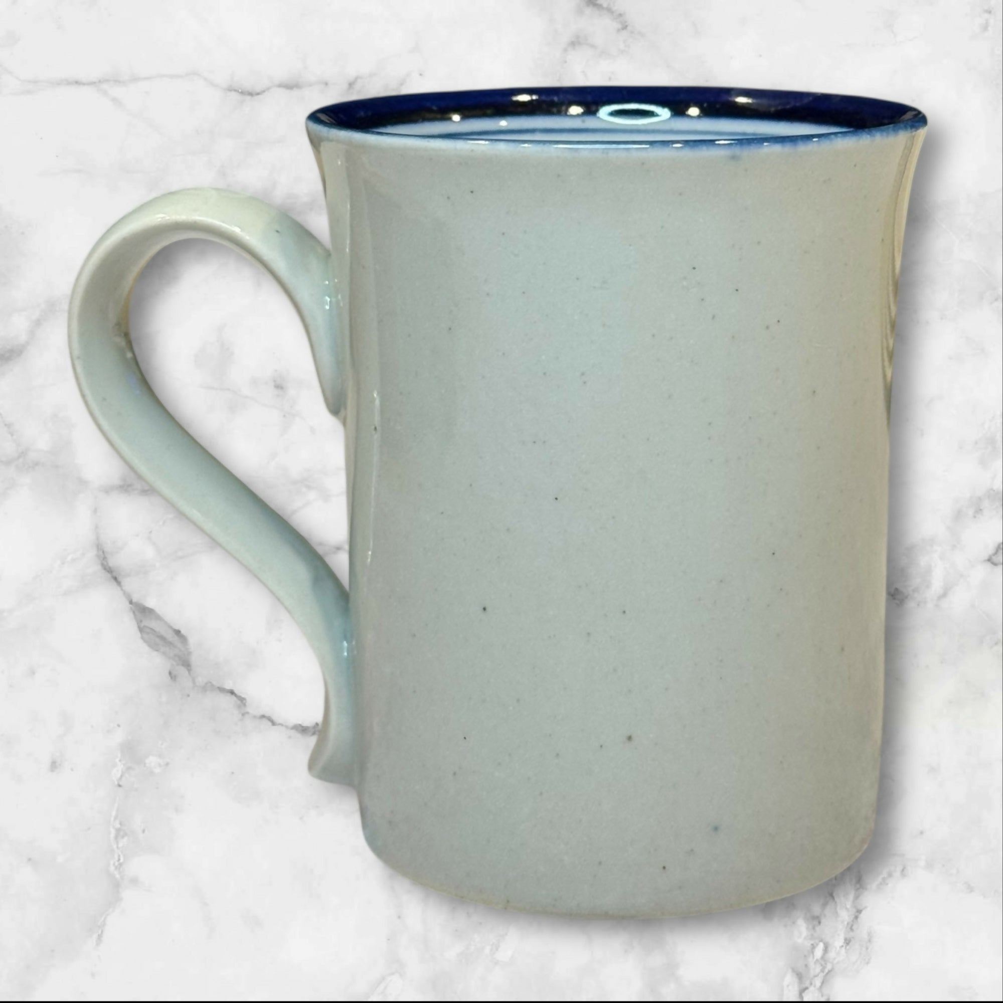 Dansk Blue Mist Stoneware Coffee Mugs | Set of 3 | Excellent Condition