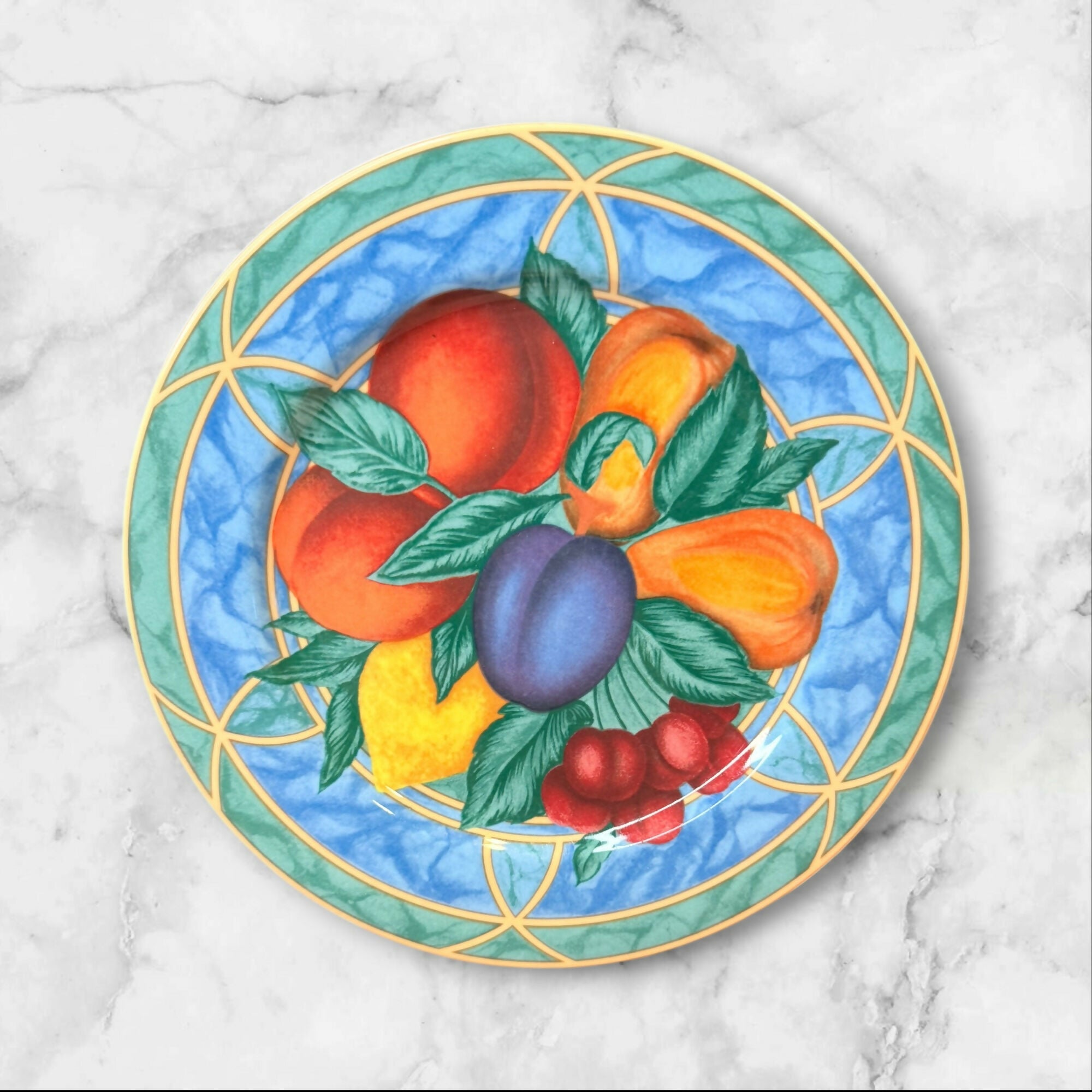 Victoria & Beale Forbidden Fruit Salad Plates Set of 6 | Excellent Condition