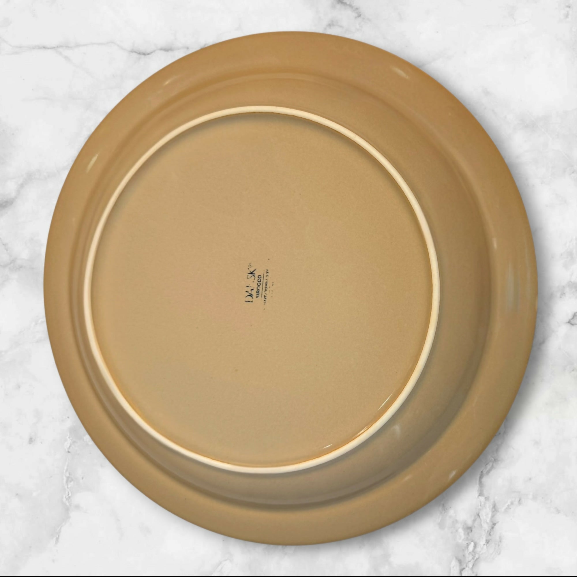 Dansk Sirocco Khaki Dinner Plates | Set of 4 | Excellent Condition