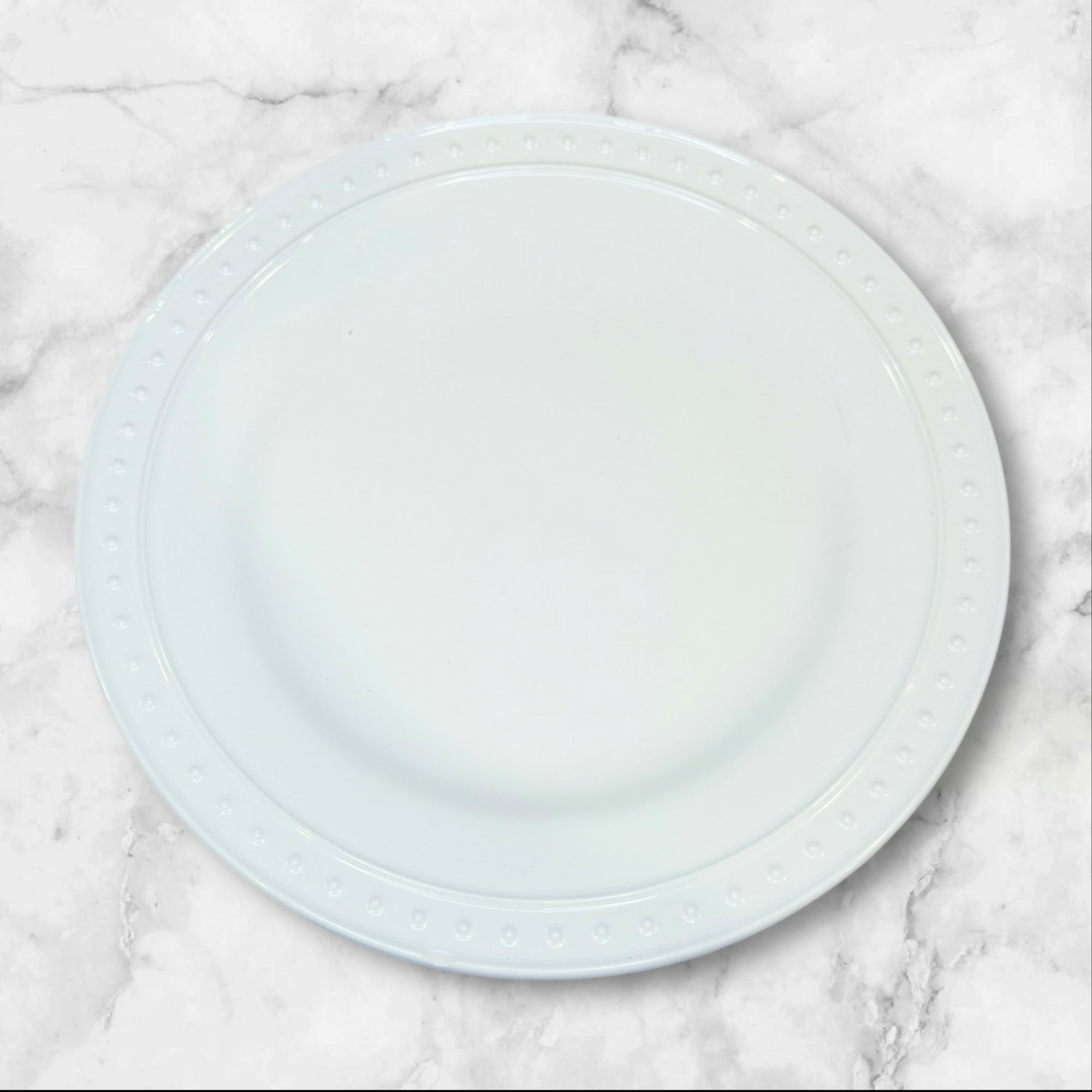 World Market Nantucket Dinner Plates | Set of 5 | Great Condition