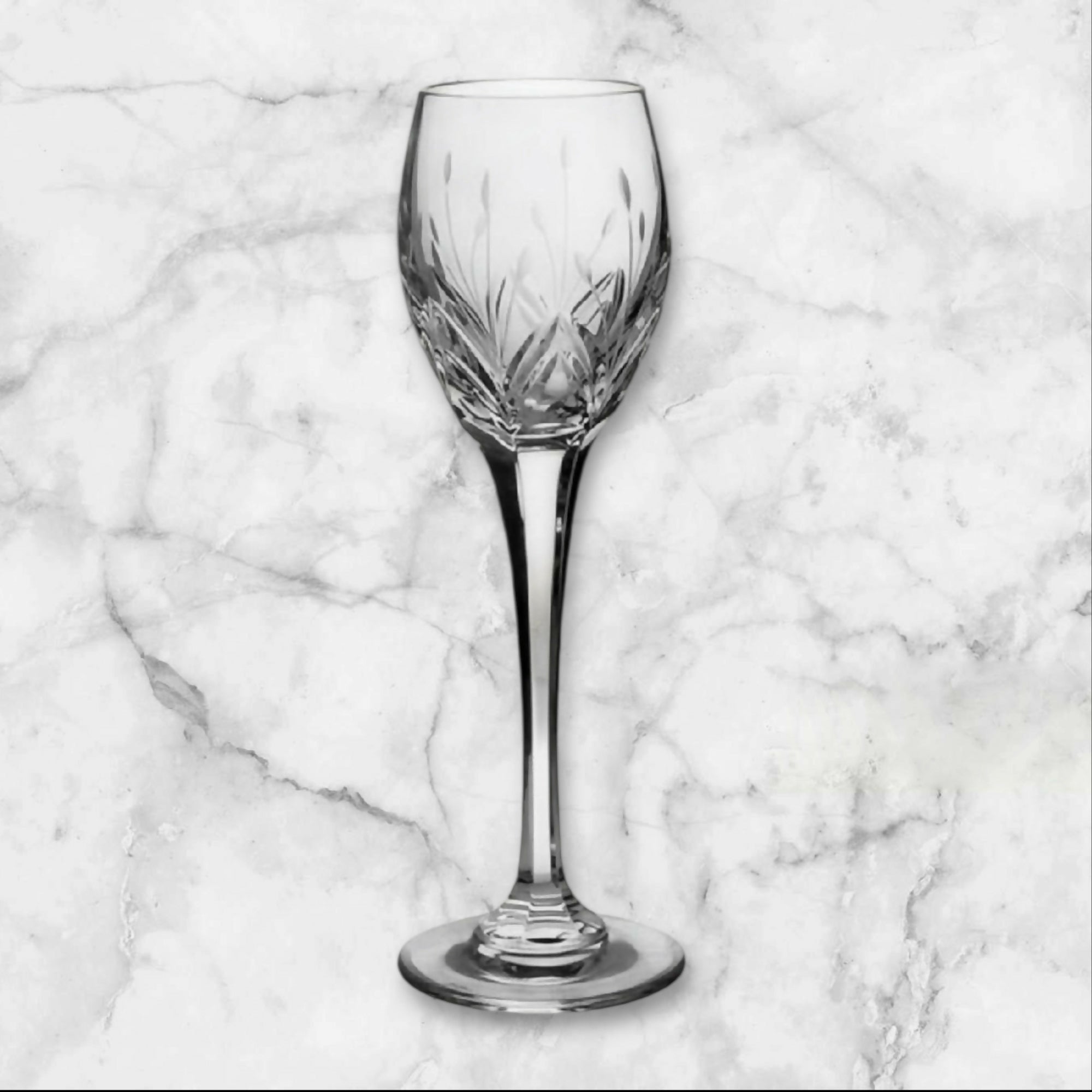 Mikasa Petit Points Crystal Cordial Glasses | Set of 4 | Excellent Condition