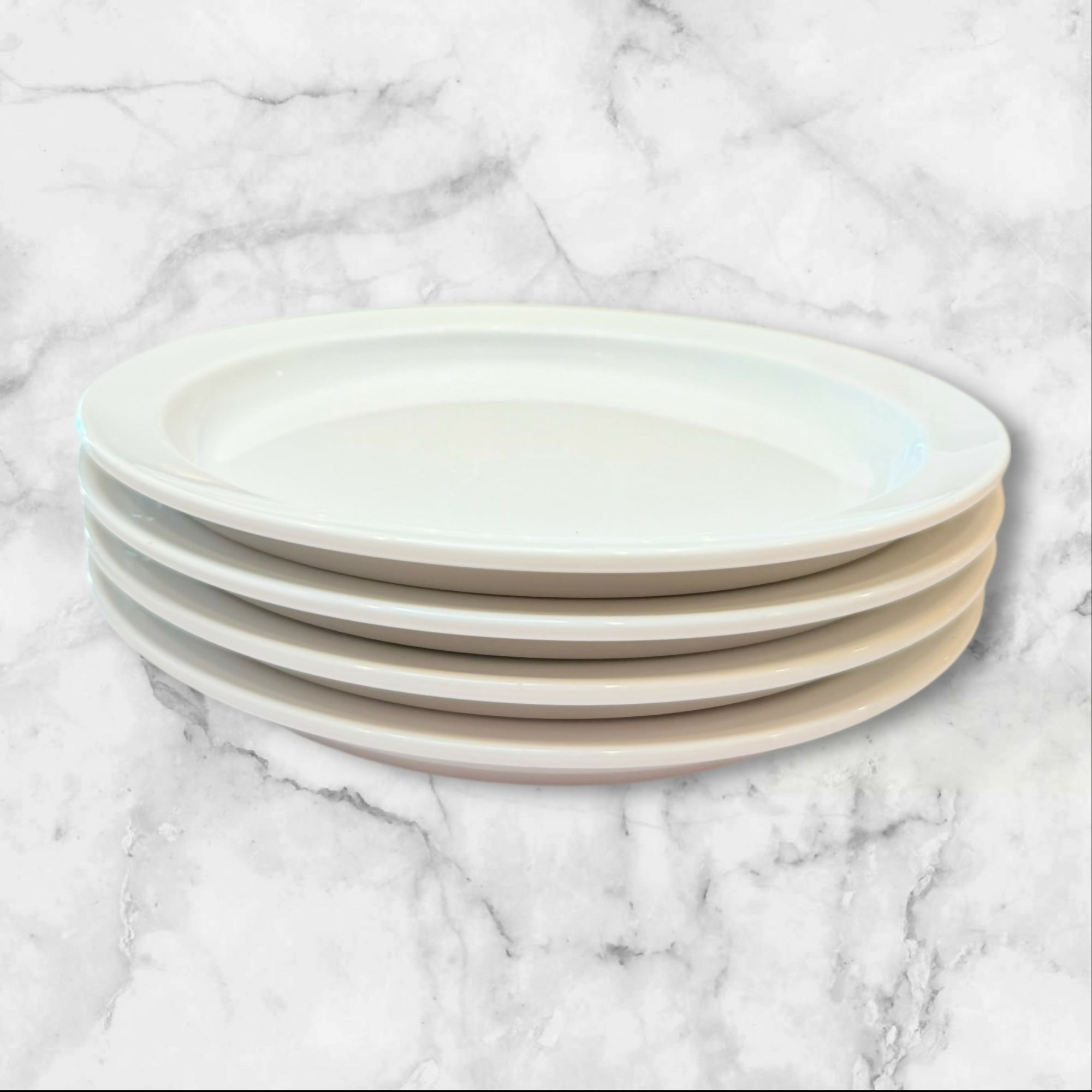 Dansk White Salad Plates | Set of 4 | Great Condition