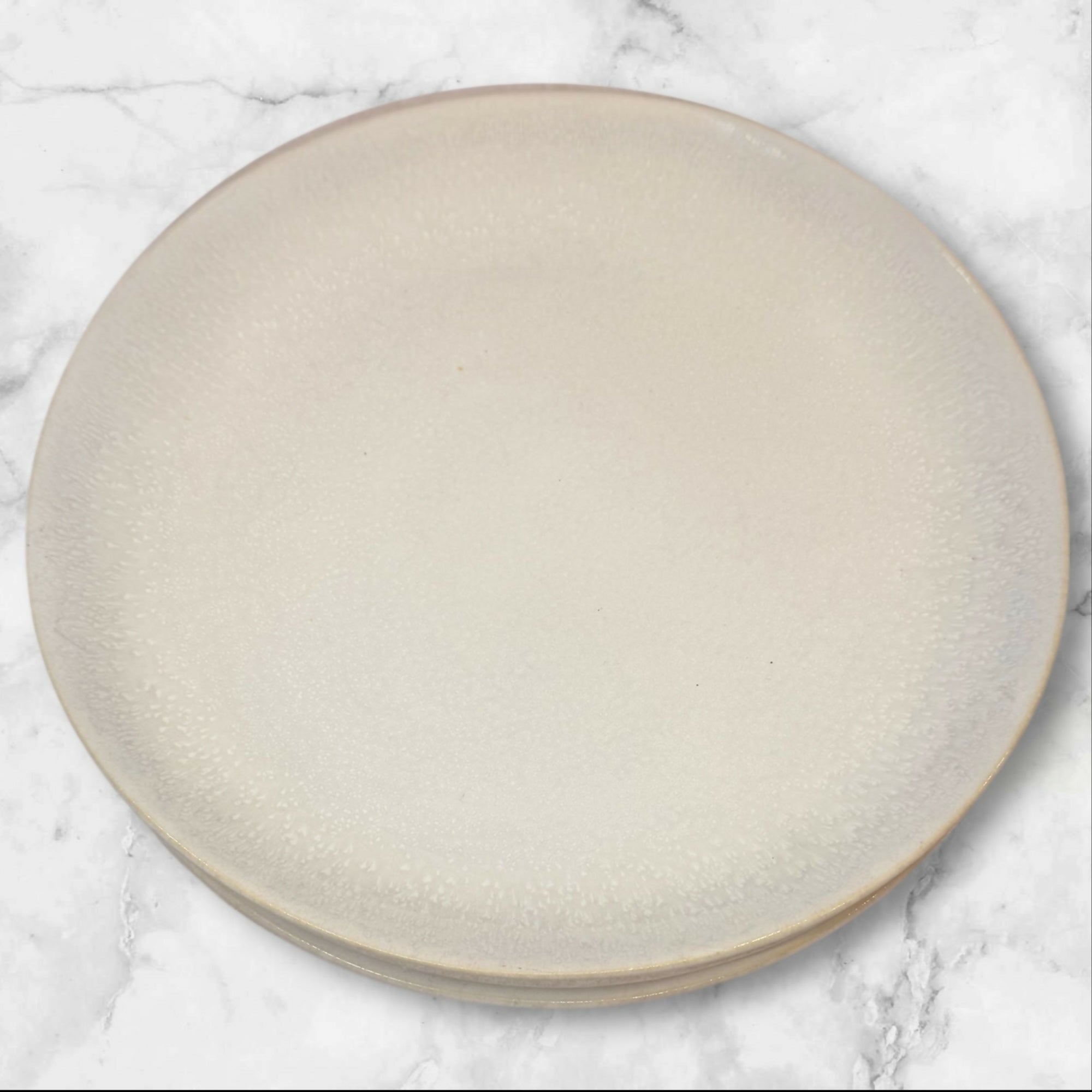 Williams Sonoma Cyprus Reactive Glaze Dinner Plates | Set of 4 | Excellent