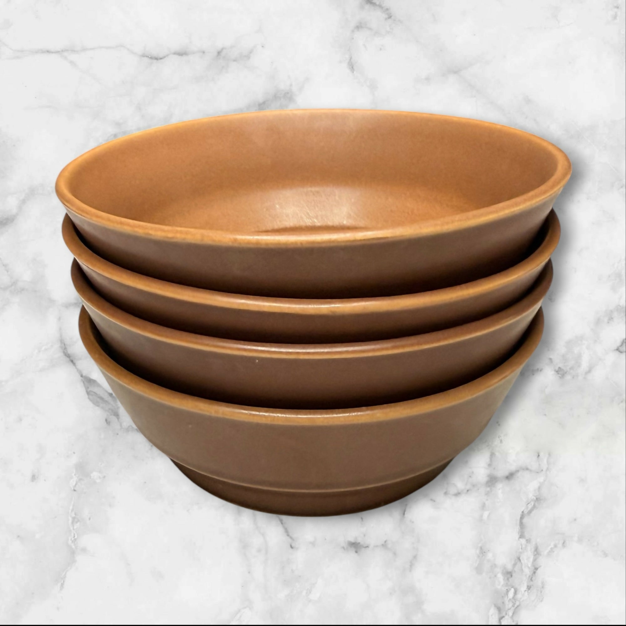 Independence Stoneware Rose Bowls Japan | Set of 4 | Excellent Condition