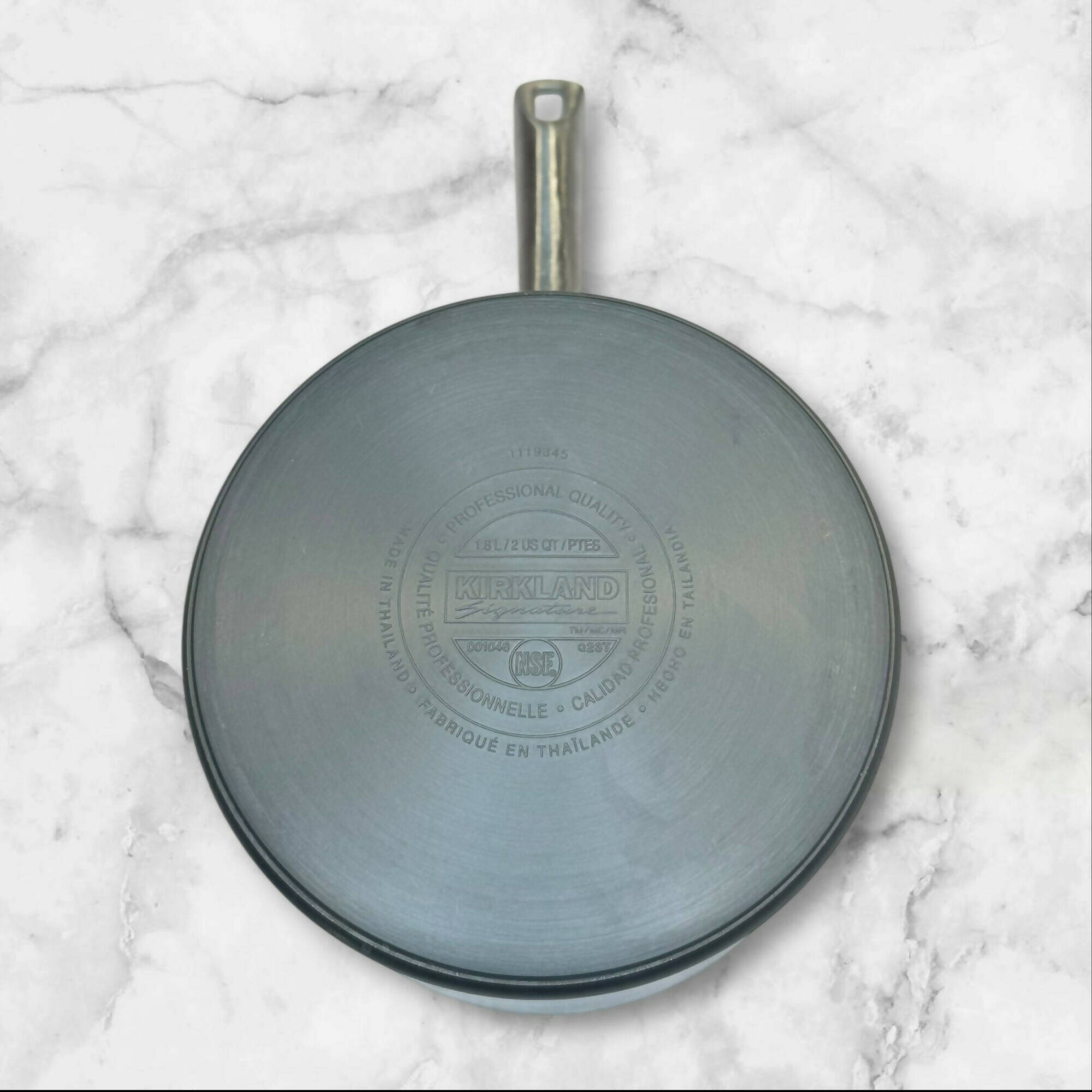 Kirkland Signature Hard-Anodized Saucepan w/ Lid | 2 Qt | Good Condition