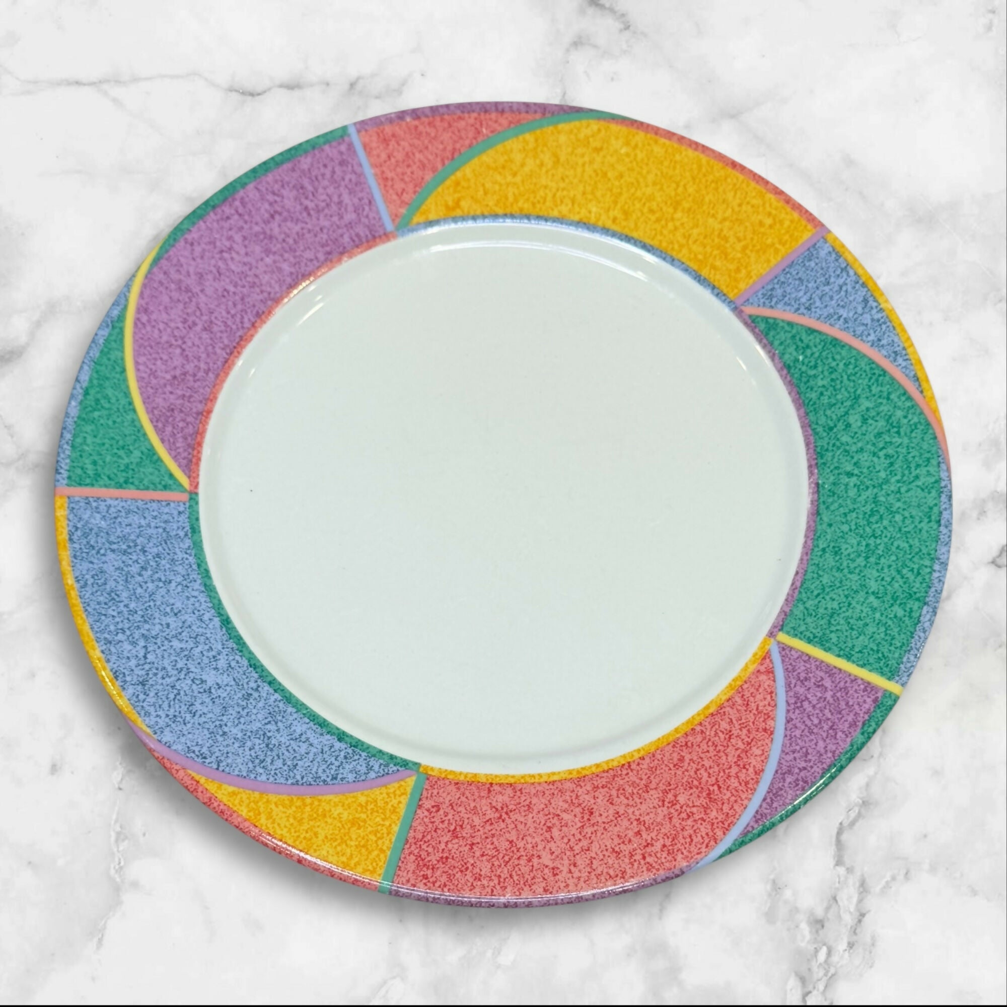 Mikasa Rhythm Dinner Plates | Set of 6 | Excellent Condition