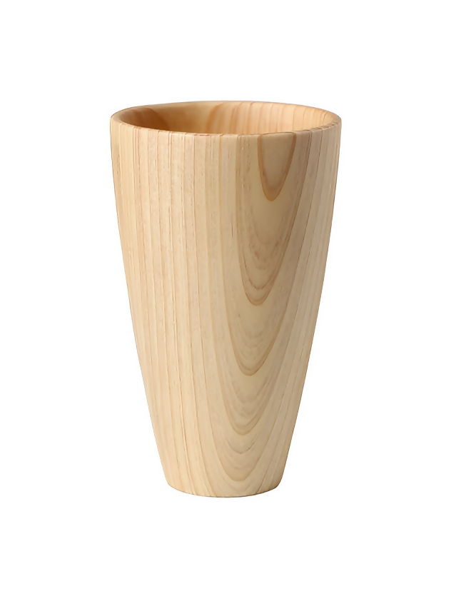 Anygleam Light Brown Wooden Tea Japanese Cups Kitchen Tools Accessories