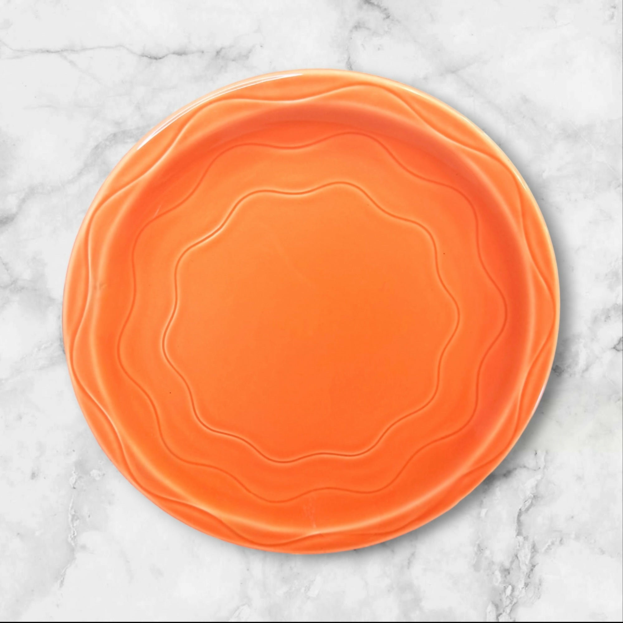 Syracuse Cantina Red Cayenne Dinner Plates | Set of 4 | Excellent Condition