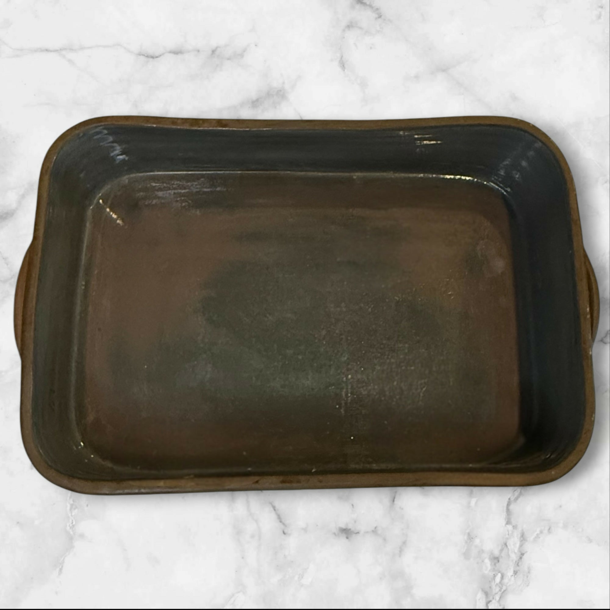 Crate & Barrel Napa Stoneware Baking Dish Gently Used