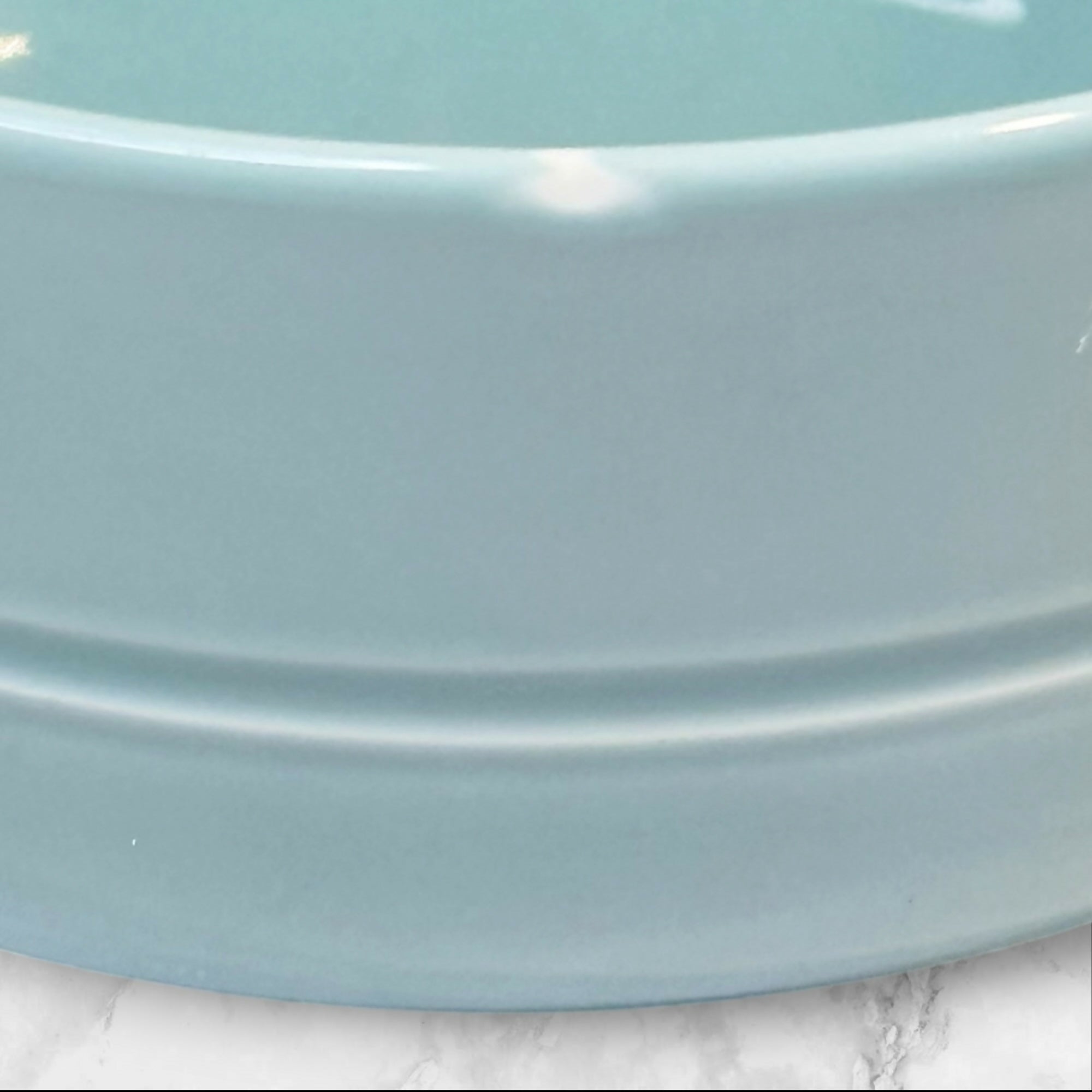 Crate & Barrel Hue Blue All Purpose Bowls | Set of 4 | Gently Used