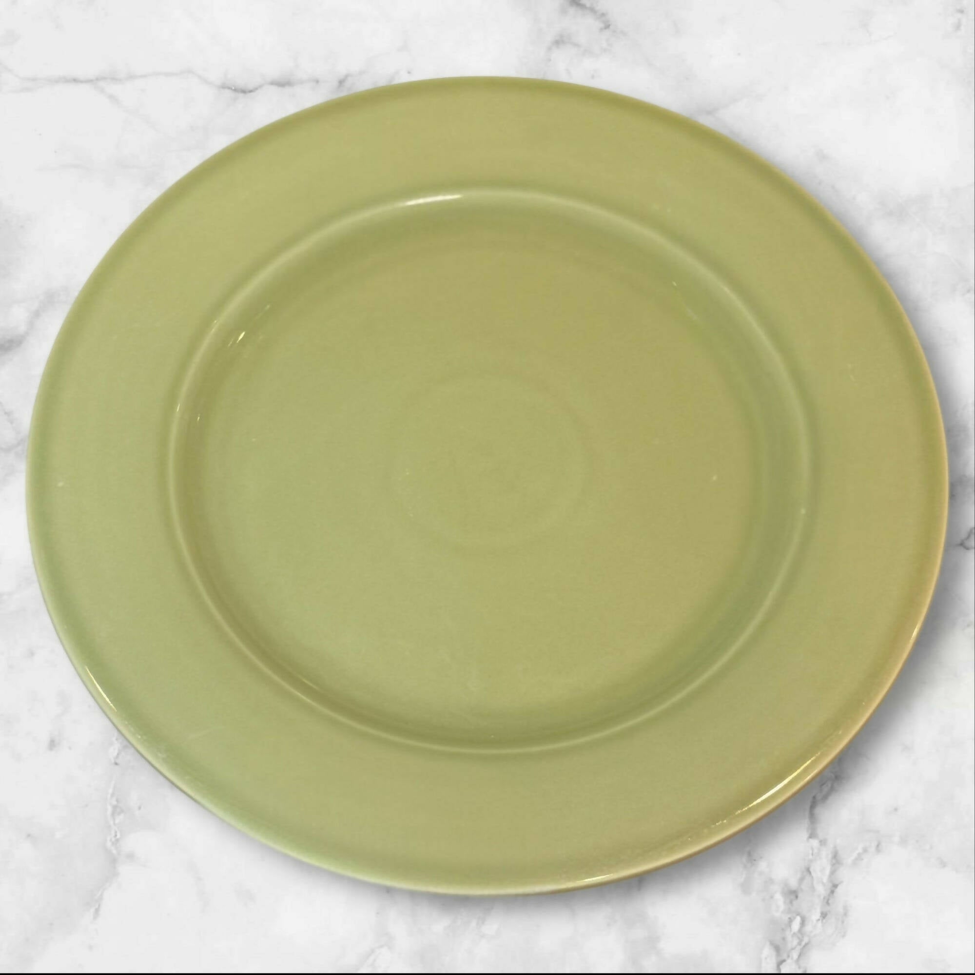 Williams Sonoma Belvedere Sage Dinner Plates | Set of 6 | Excellent Condition